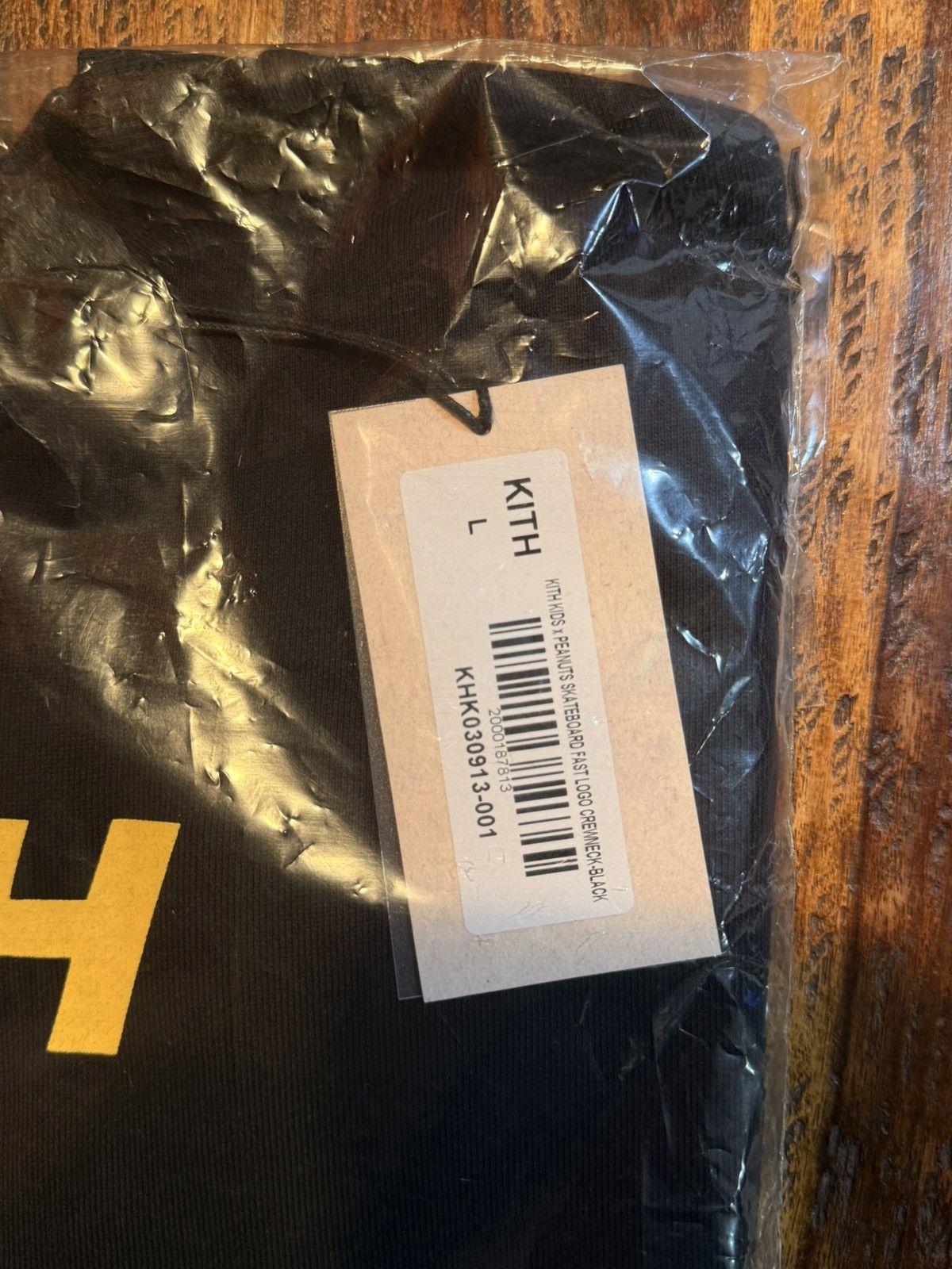 Kith × Peanuts Kith Peanuts Skateboard Fast Logo Crewneck Size L / US 10 / IT 46 - 2 Thumbnail