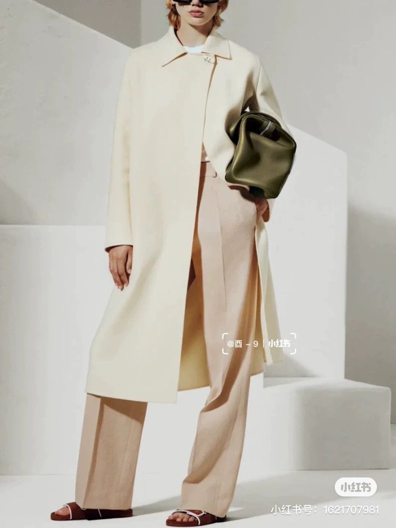 Loro Piana LORO PIANA White cashmere coat Size XS / US 0-2 / IT 36-38 - 9 Thumbnail