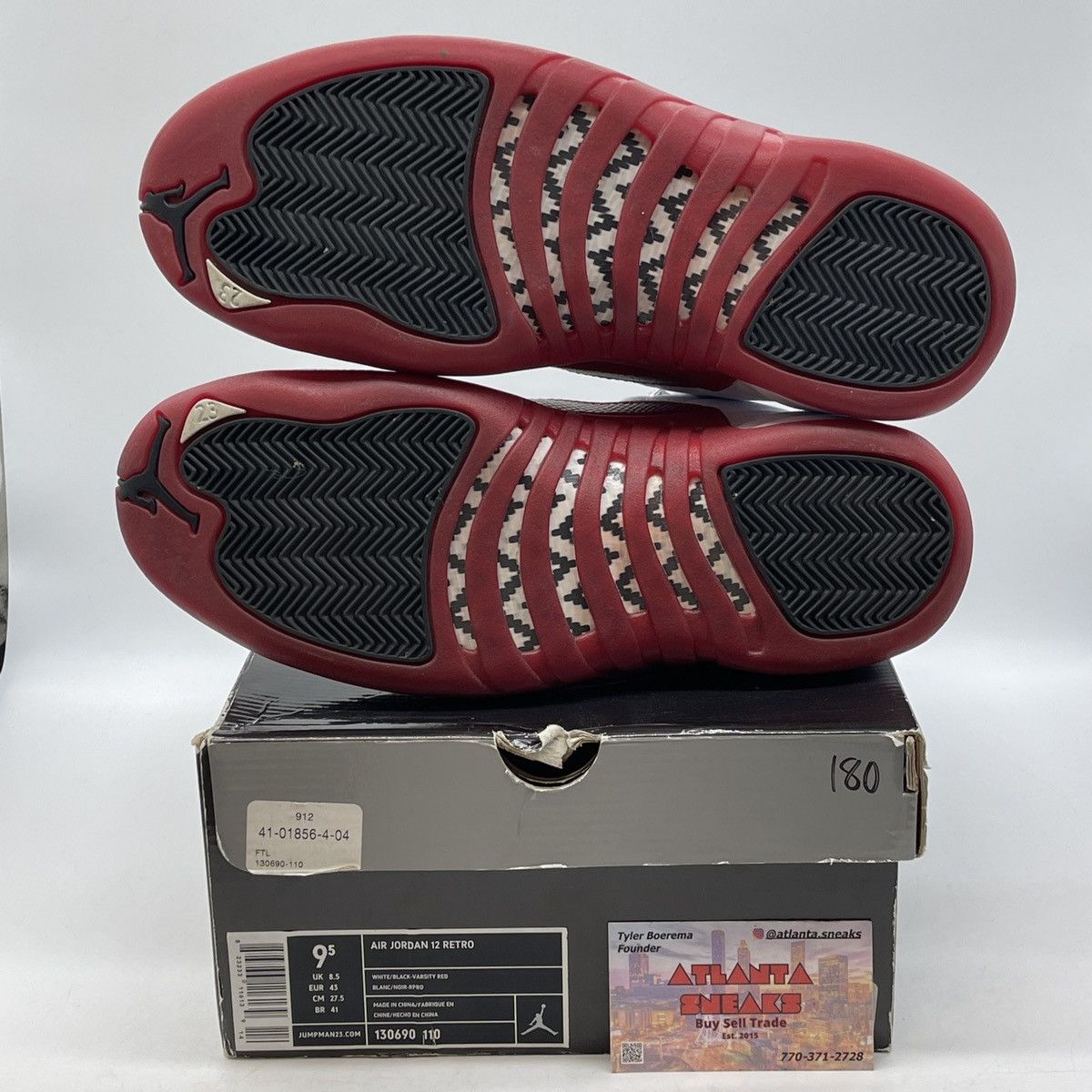 Jordan Brand Air Jordan 12 cherry Size US 9.5 / EU 42-43 - 7 Thumbnail