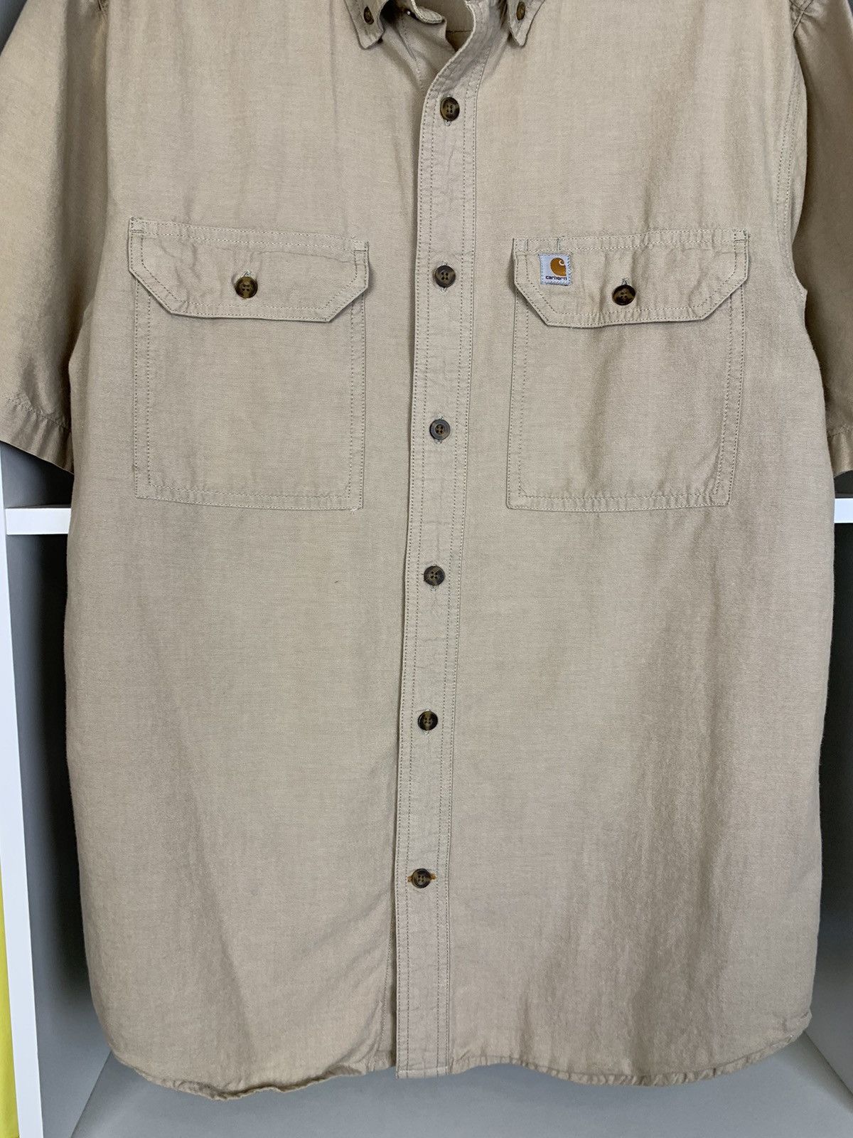 Carhartt Carhartt Fort Solid Short Sleeve Shirt Size US M / EU 48-50 / 2 - 15 Thumbnail