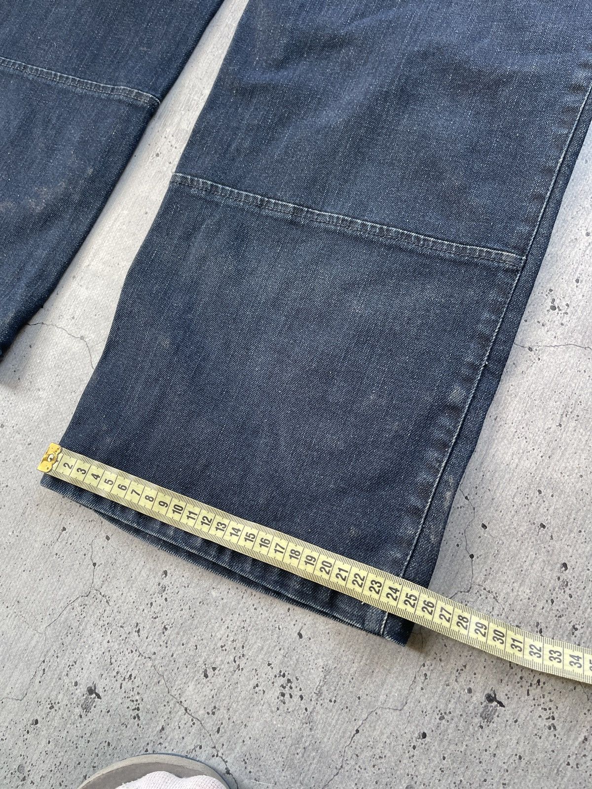 Kenzo × Vintage vintage kenzo jeans nice design distressed denim Size US 33 - 7 Thumbnail
