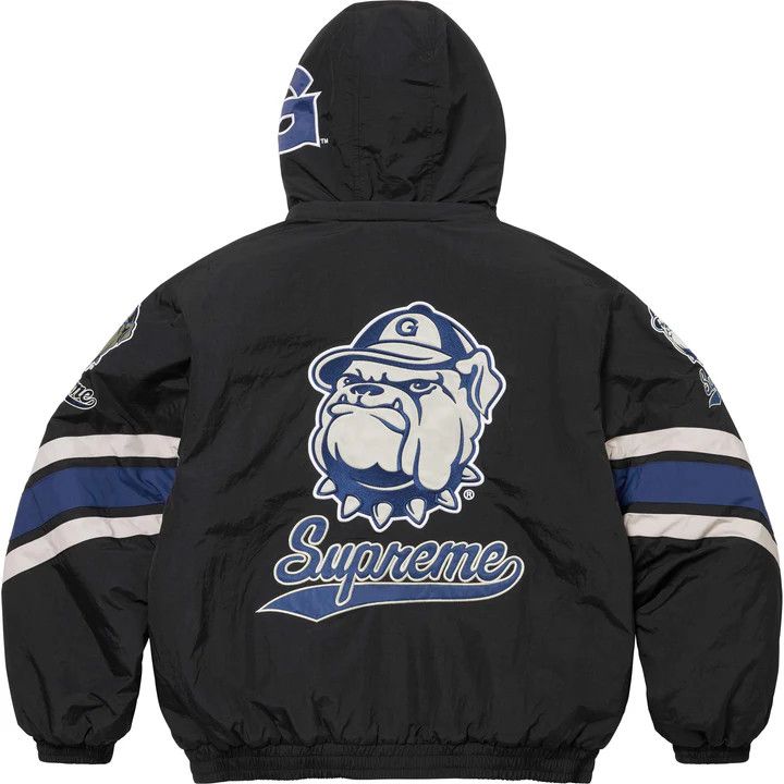 Mitchell & Ness × Supreme Supreme®/Mitchell & Ness NCAA Hooded Stadium Jacket Size US L / EU 52-54 / 3 - 2 Thumbnail