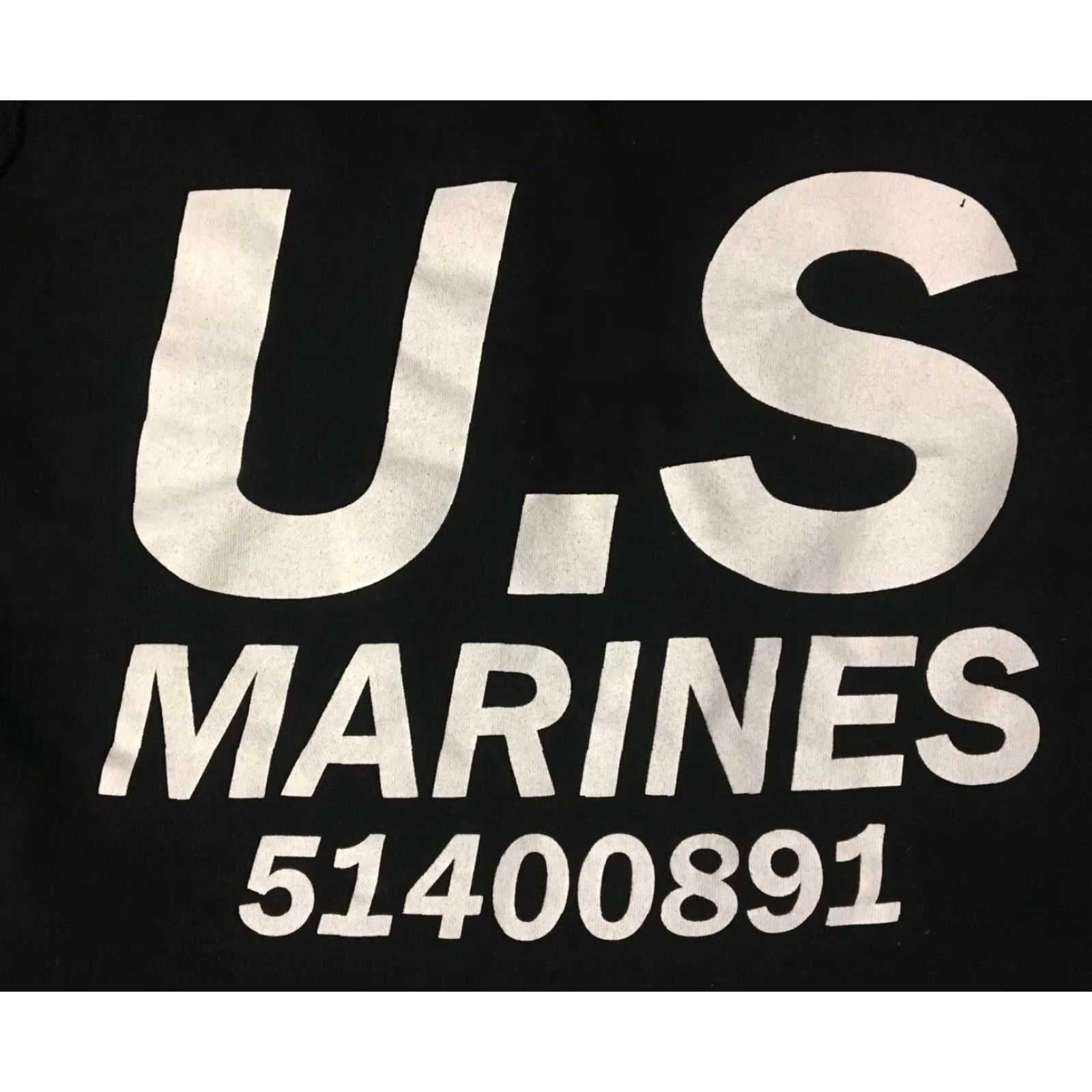 Vintage VINTAGE US Marines Mess With the Best Crop Sleeveless Sweatshirt M Army Grunge 90s Women Black Chobi Shirt Adult M Black Size M / US 6-8 / IT 42-44 - 4 Thumbnail
