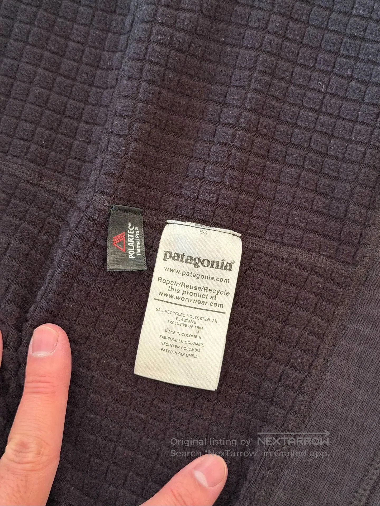 Patagonia Patagonia R1 Hooded Fleece Jacket Black. Size M / US 6-8 / IT 42-44 - 6 Thumbnail
