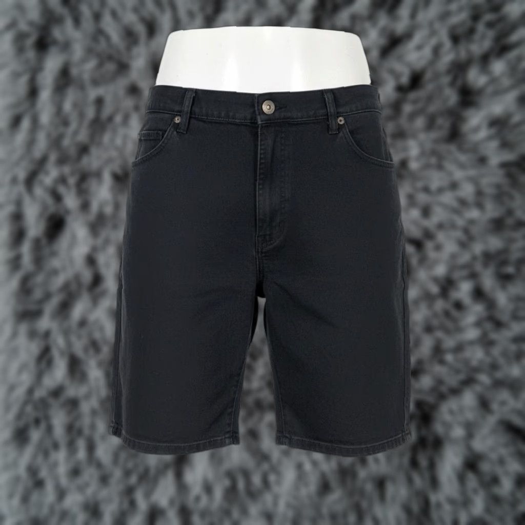 Dickies Dickies Cargo Shorts Mens 38 Black Denim Stretch Relaxed Fit 12 Inseam Pockets Zip Fly Size US 38 / EU 54 - 1 Thumbnail