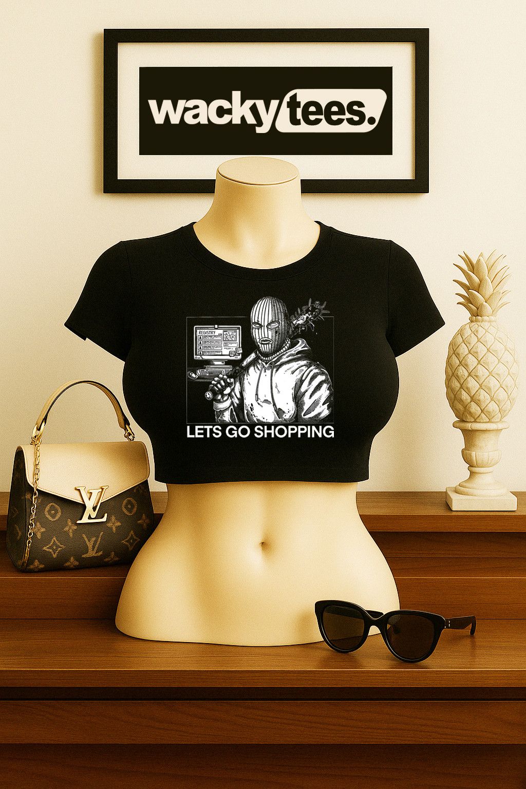 Other Lets Go Shopping Catch a Predator Riot Graphic Tee Shirt Size US L / EU 52-54 / 3 - 6 Thumbnail