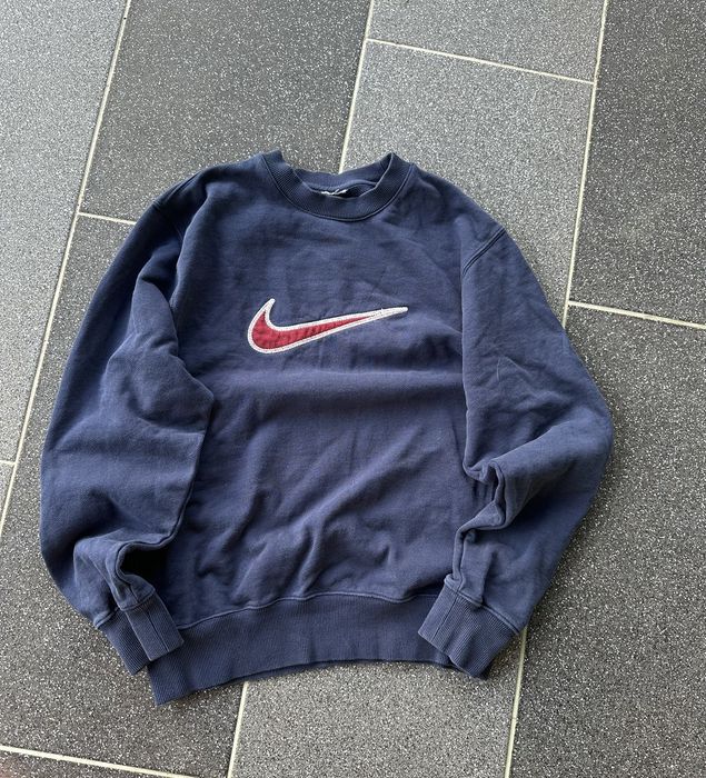 Nike Vintage Nike Sweatshirt Big Logo Rare Grailed