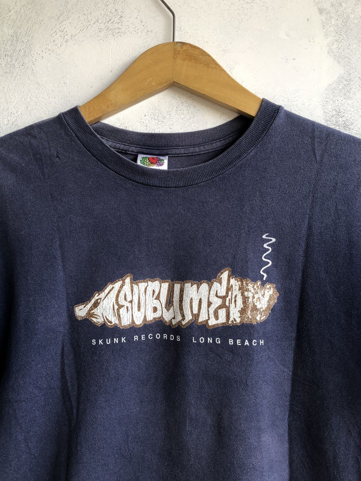 Band Tees × Japanese Brand Tshirt Sublime Skunk Record Long Beach CA Size US M / EU 48-50 / 2 - 5 Thumbnail