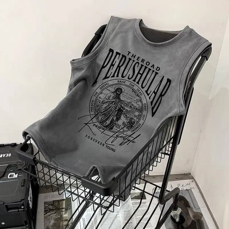 Japanese Brand × Vintage suede sleeveless shirt Size US M / EU 48-50 / 2 - 1 Thumbnail