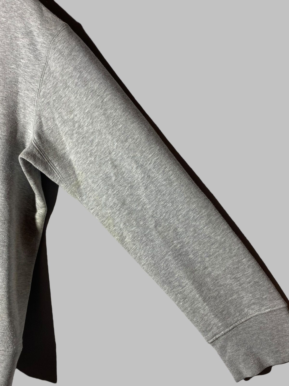 Nike 🔥 VINTAGE 00s NIKE Y2k DRILL SWOOSH GREY HOODIE SWEATSHIRT 🔥 Size US XL / EU 56 / 4 - 11 Thumbnail