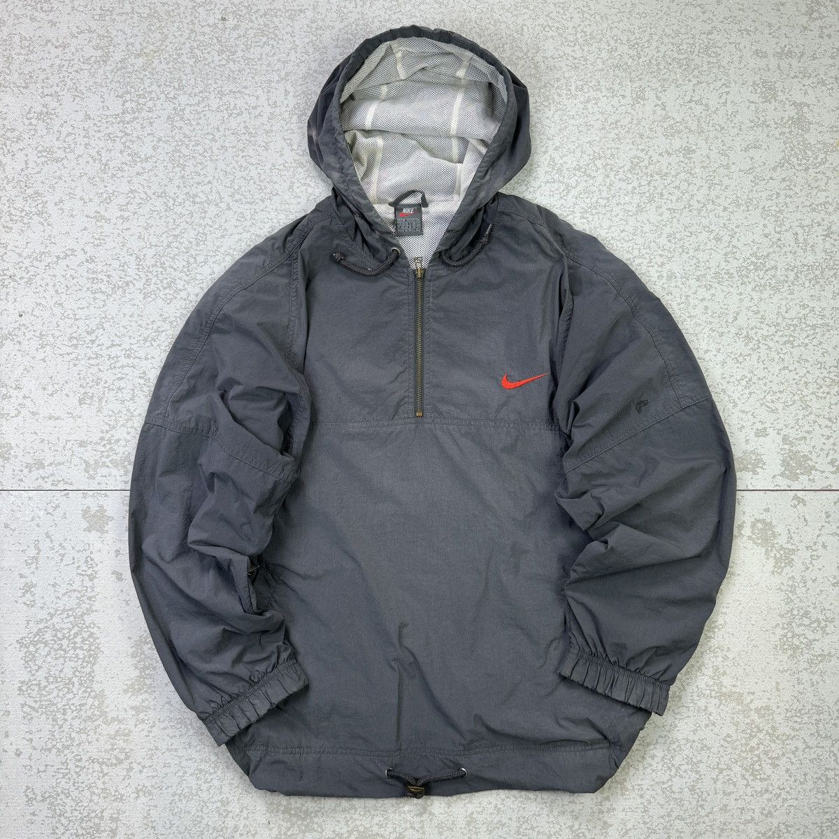 Nike × Vintage 💥Vintage 90s Nike X-Training Half Zipper Drill Jacket Size US M / EU 48-50 / 2 - 2 Thumbnail