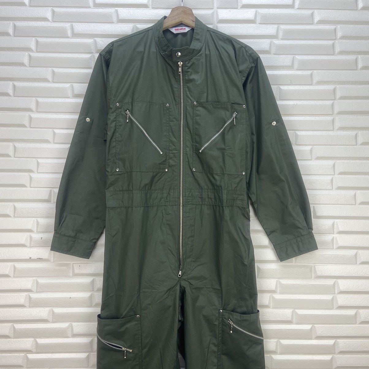 Japanese Brand The Man Punk Style Street Fashion Stylish Coveralls Size US 31 - 5 Thumbnail
