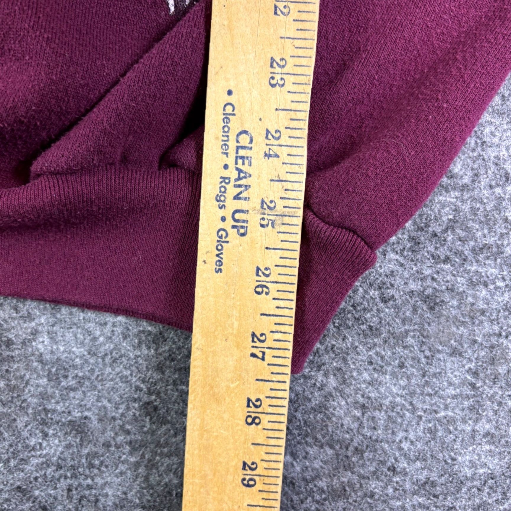 Vintage VINTAGE Cotton Grove Designs XL USA Made Eagle Moon Graphic Sweatshirt Burgundy Mens Size US XL / EU 56 / 4 - 4 Thumbnail