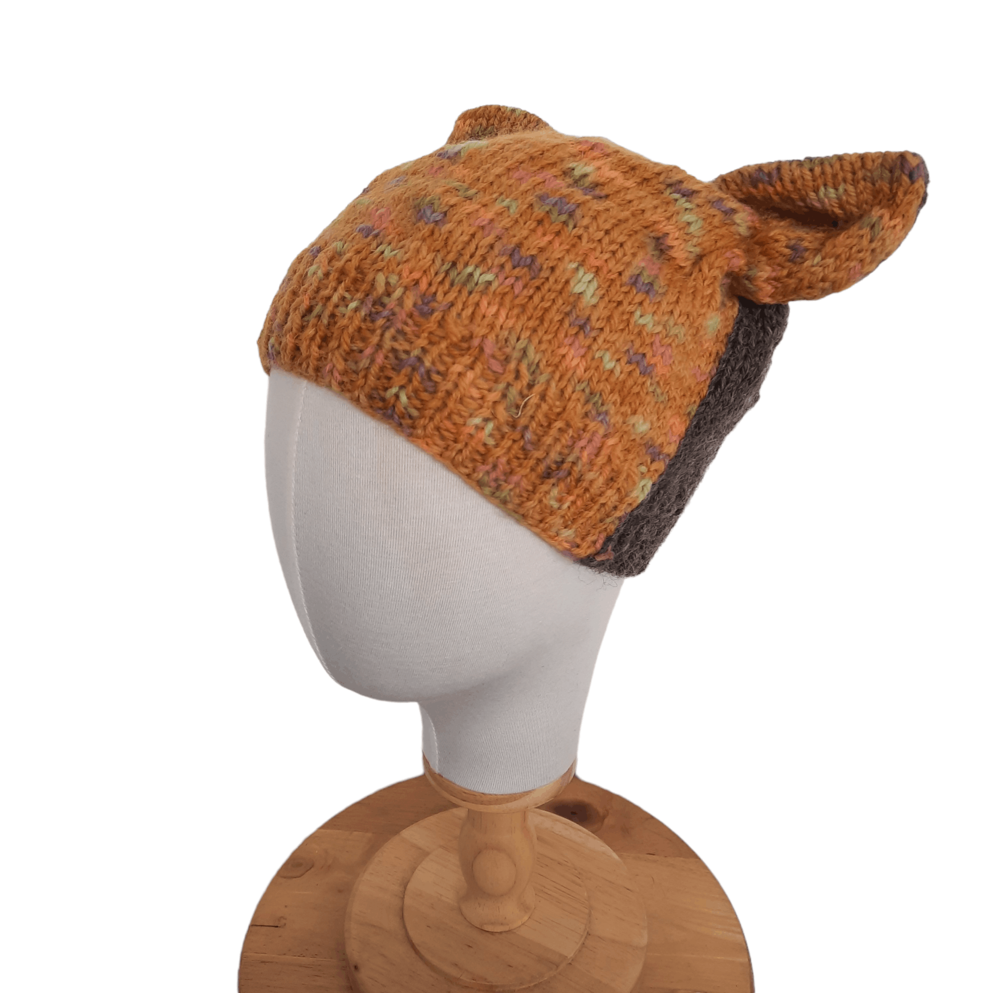 image of Archival Clothing Devil Horn Beanie Hat, Men's