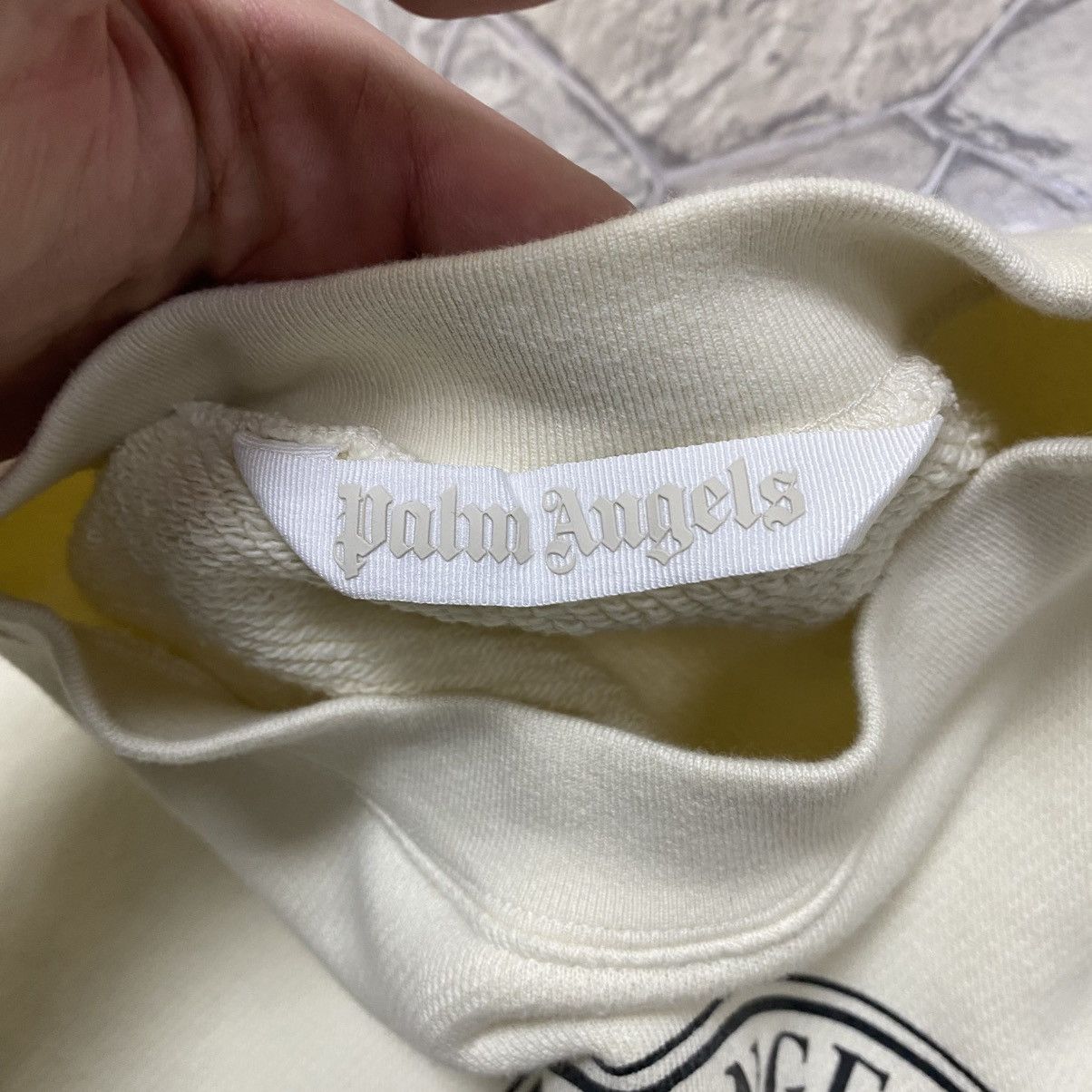 Palm Angels Palm Angels big logo sweatshirt Size US S / EU 44-46 / 1 - 9 Thumbnail