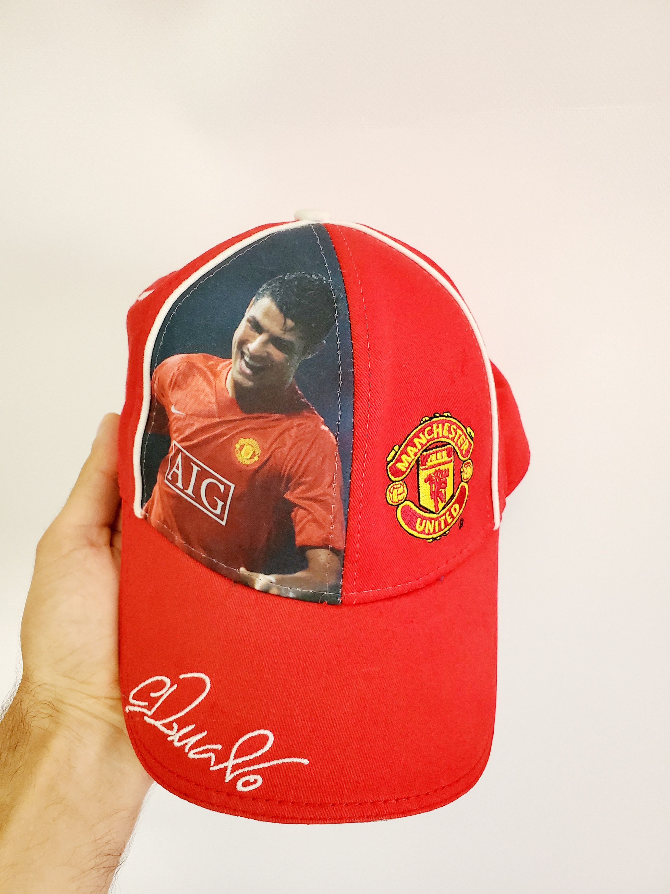 Manchester united cap ronaldo one size ideal condition