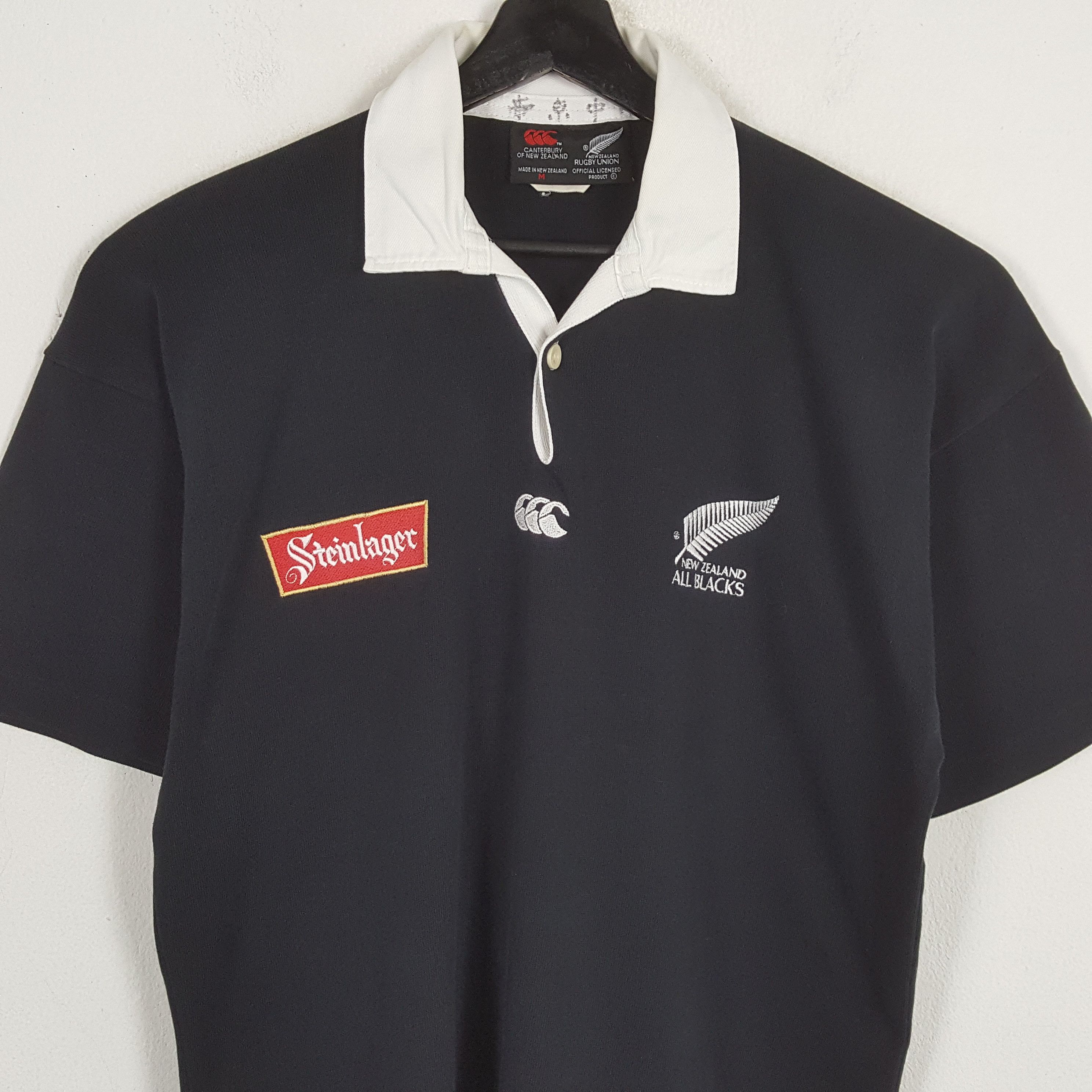 Canterbury of New Zealand CANTERBURY OF NEW ZEALAND Steinlager All Blacks Polos Size US M / EU 48-50 / 2 - 2 Thumbnail