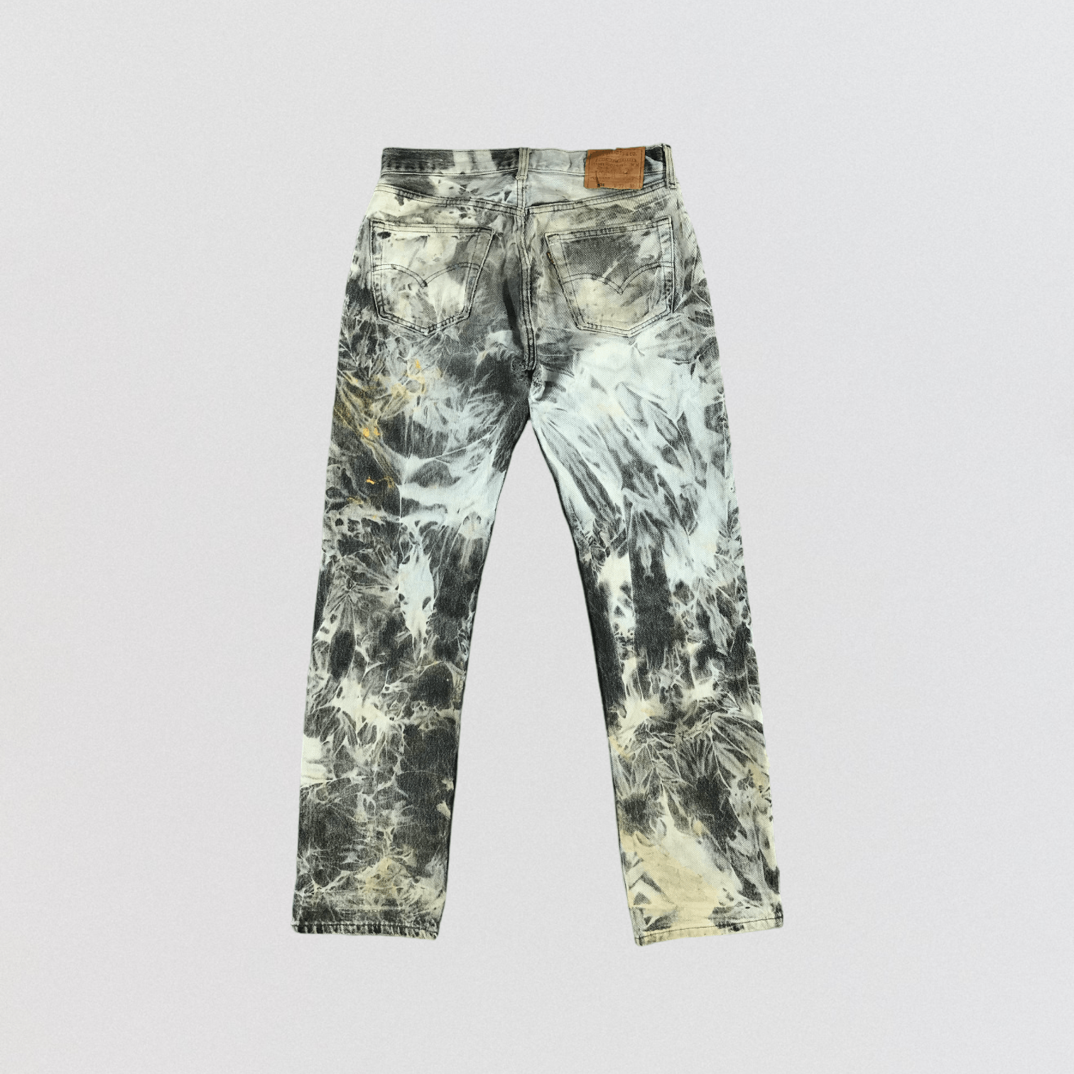Levi's Vintage 90s Bleached Levis 501 Jeans-JM2512 Size US 34 / EU 50 - 2 Thumbnail