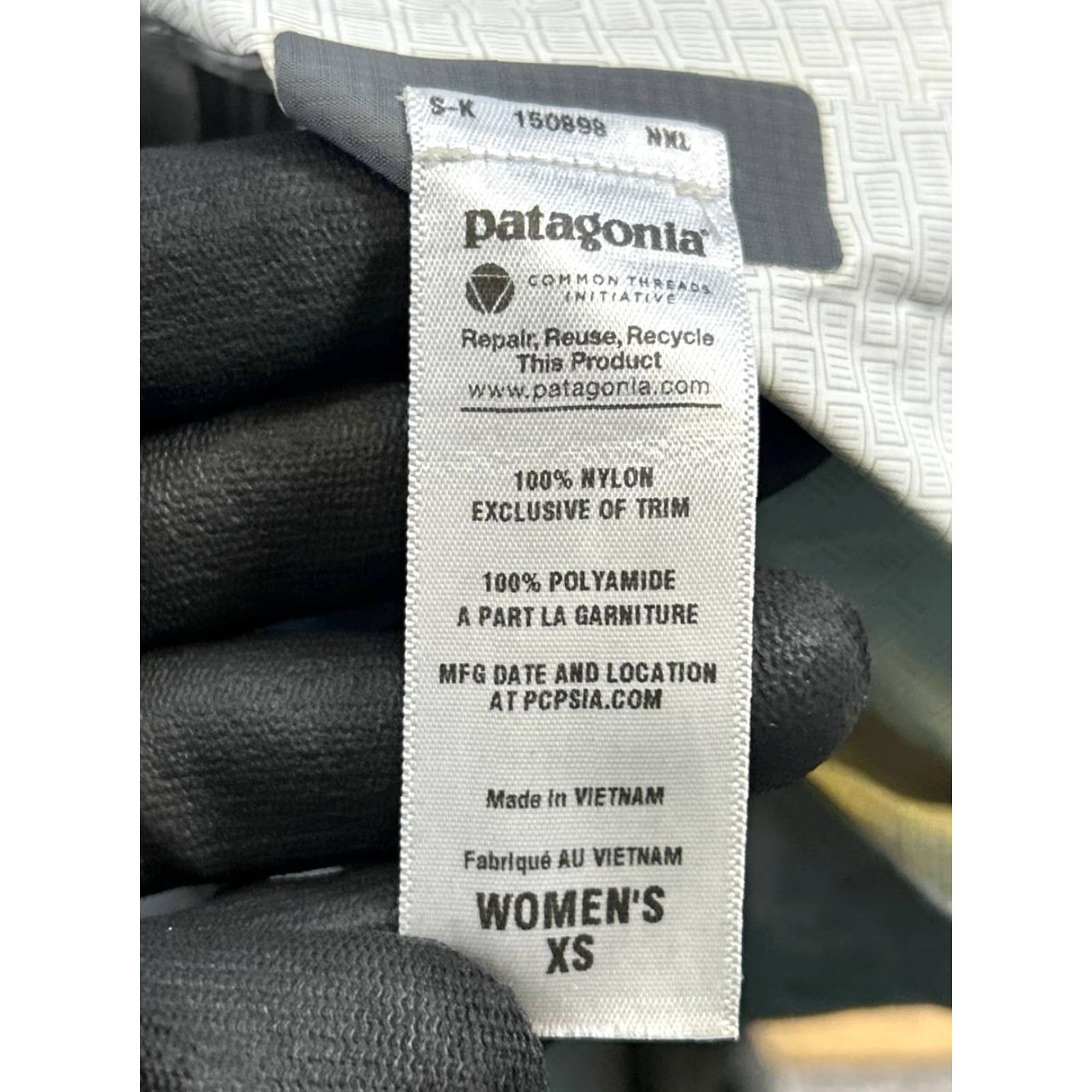 Patagonia Patagonia Torrentshell Jacket Womens XS Gray H2No Water Resistant Full Zip Rain Coat Outdoor Size XS / US 0-2 / IT 36-38 - 5 Thumbnail