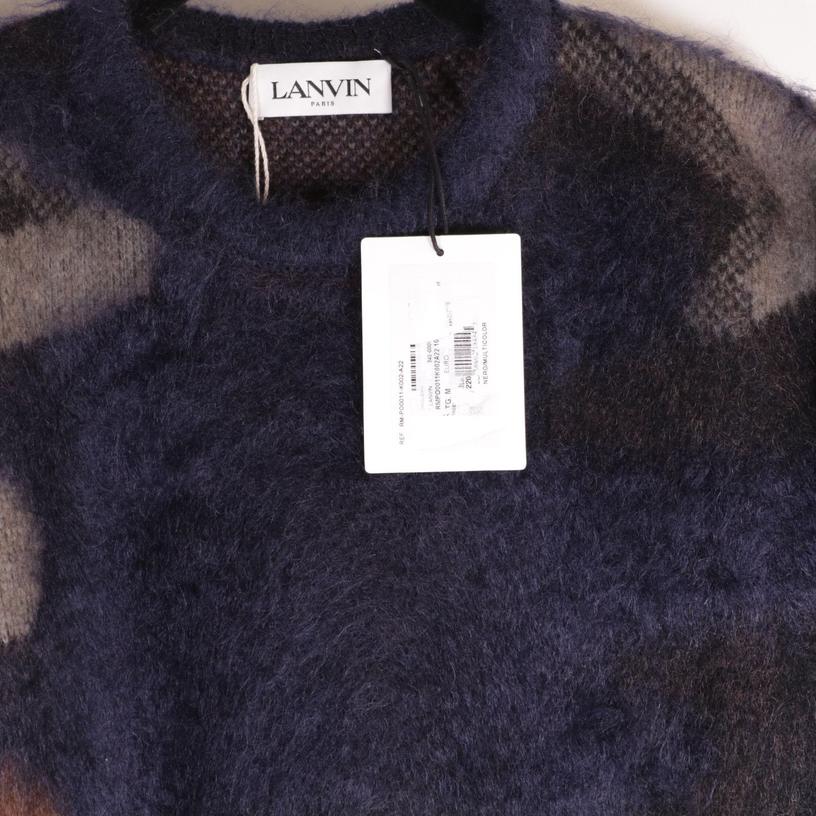 Lanvin Lanvin Abstract Print Mohair Sweater Medium Brand New Size US M / EU 48-50 / 2 - 4 Thumbnail