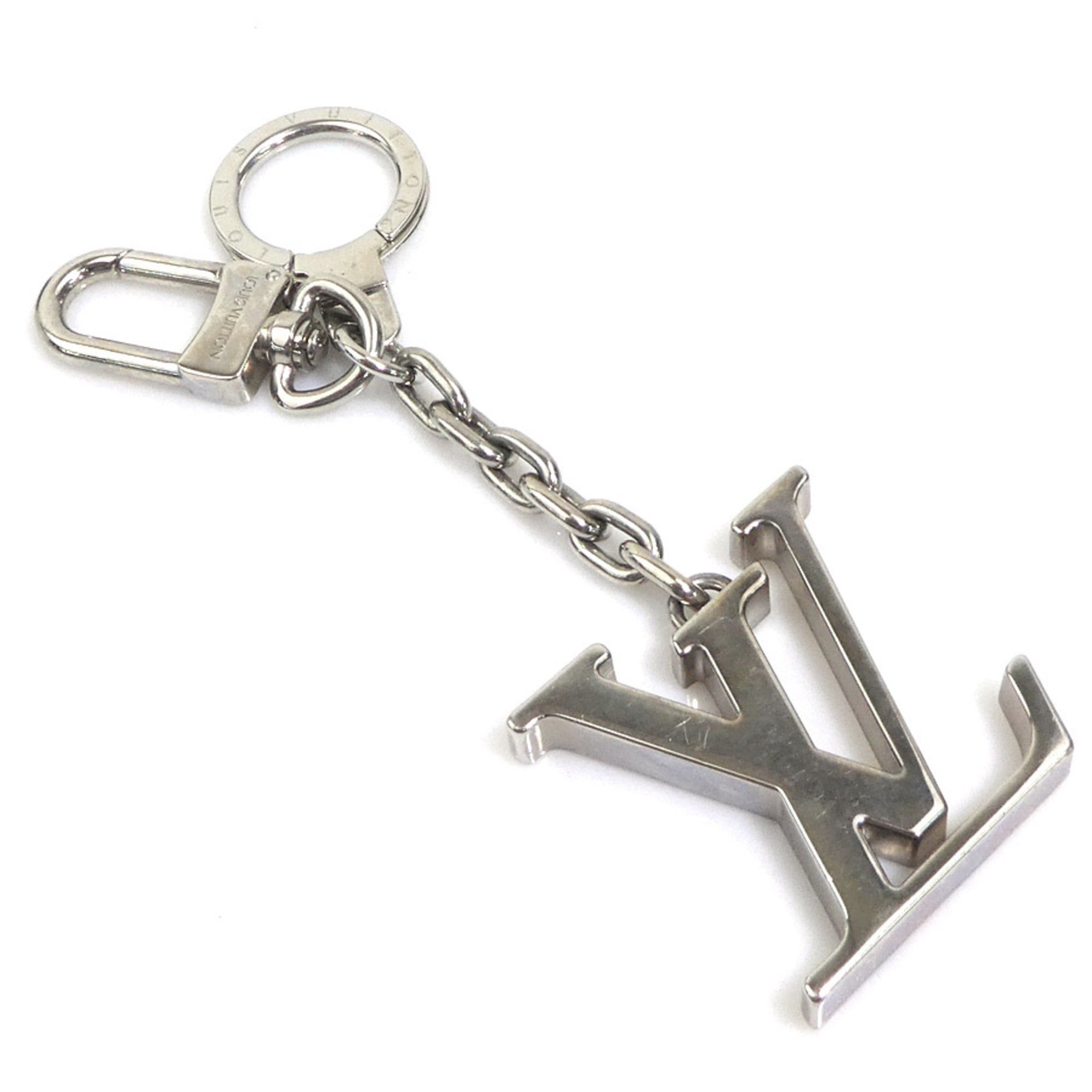 Louis Vuitton Louis Vuitton Charm Keyring Portefeuille LV Facet Metal Silver Men's Women's M65071 e61818i Size ONE SIZE - 1 Thumbnail