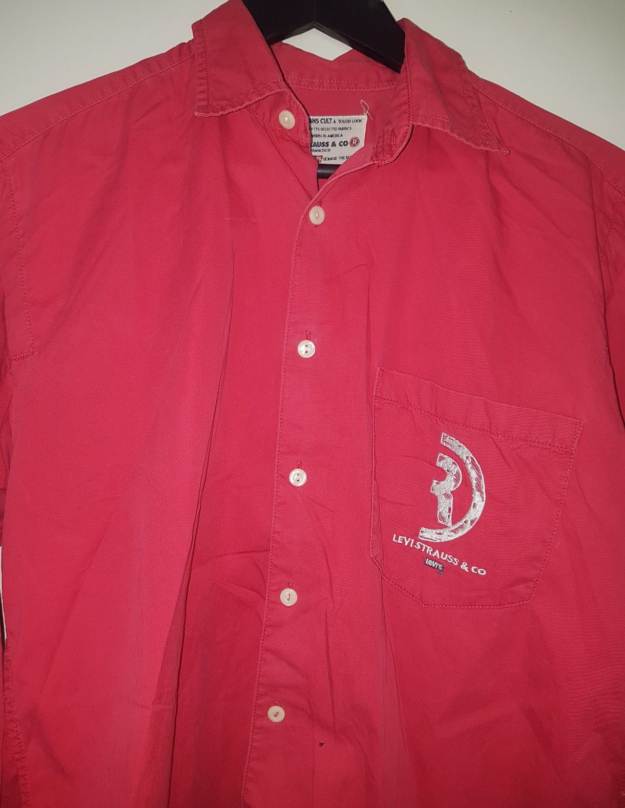 Levi's ULTRA RARE DISPLAY PIECE 1990 Levi’s "Jeans Cult" Shirt Size US M / EU 48-50 / 2 - 5 Thumbnail