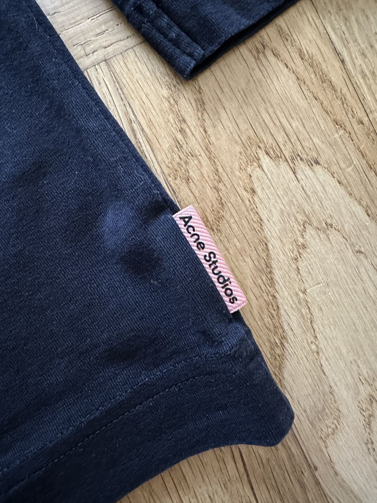 Acne Studios Acne studios black long sleeve T-shirt Size US XL / EU 56 / 4 - 3 Thumbnail