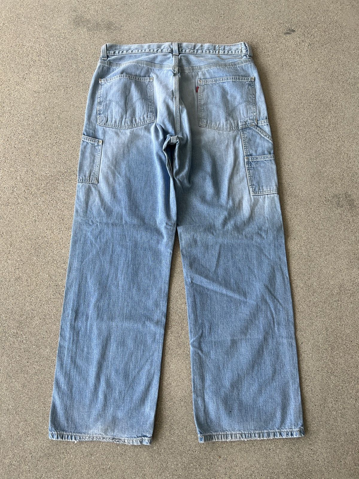 Levi's Vintage L. Indigo Levi’s Carpenter Loose Fit Pants Sz. 36x32 Size US 36 / EU 52 - 2 Thumbnail