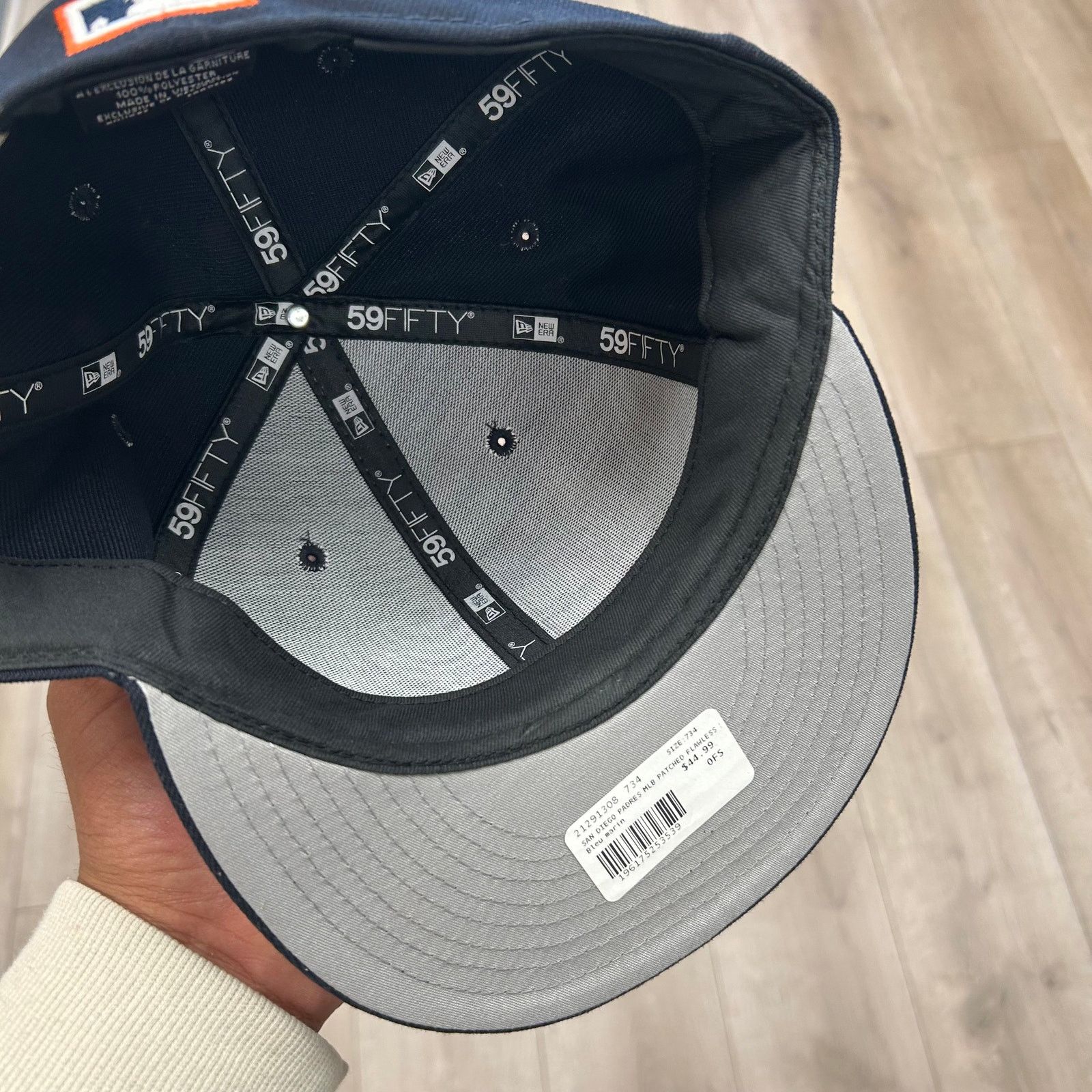 New Era New Era 59Fifty San Diego Padres 1998 World Series hat 7 3/4 Size ONE SIZE - 5 Thumbnail
