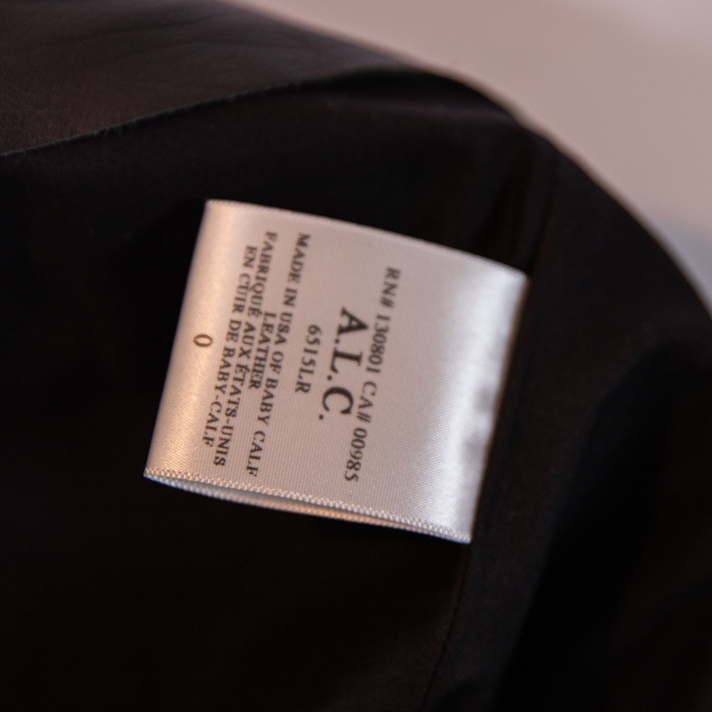 A.L.C. NEW A.L.C. Genuine Leather Panels Sleeveless Size XS / US 0-2 / IT 36-38 - 4 Thumbnail