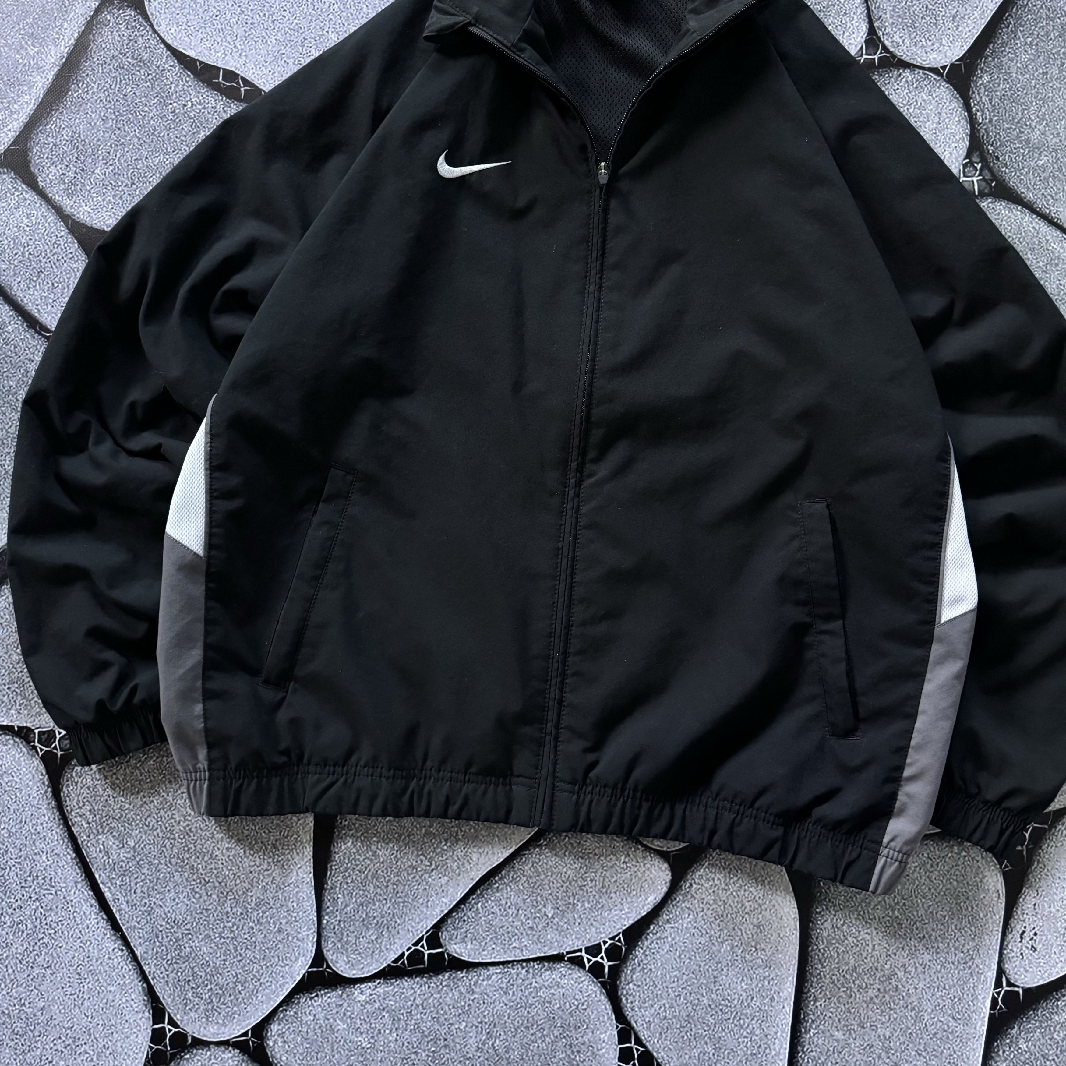 Nike NIKE VINTAGE ZIP JACKET TRACK NYLON DRILL STYLE Y2K Size US L / EU 52-54 / 3 - 6 Thumbnail