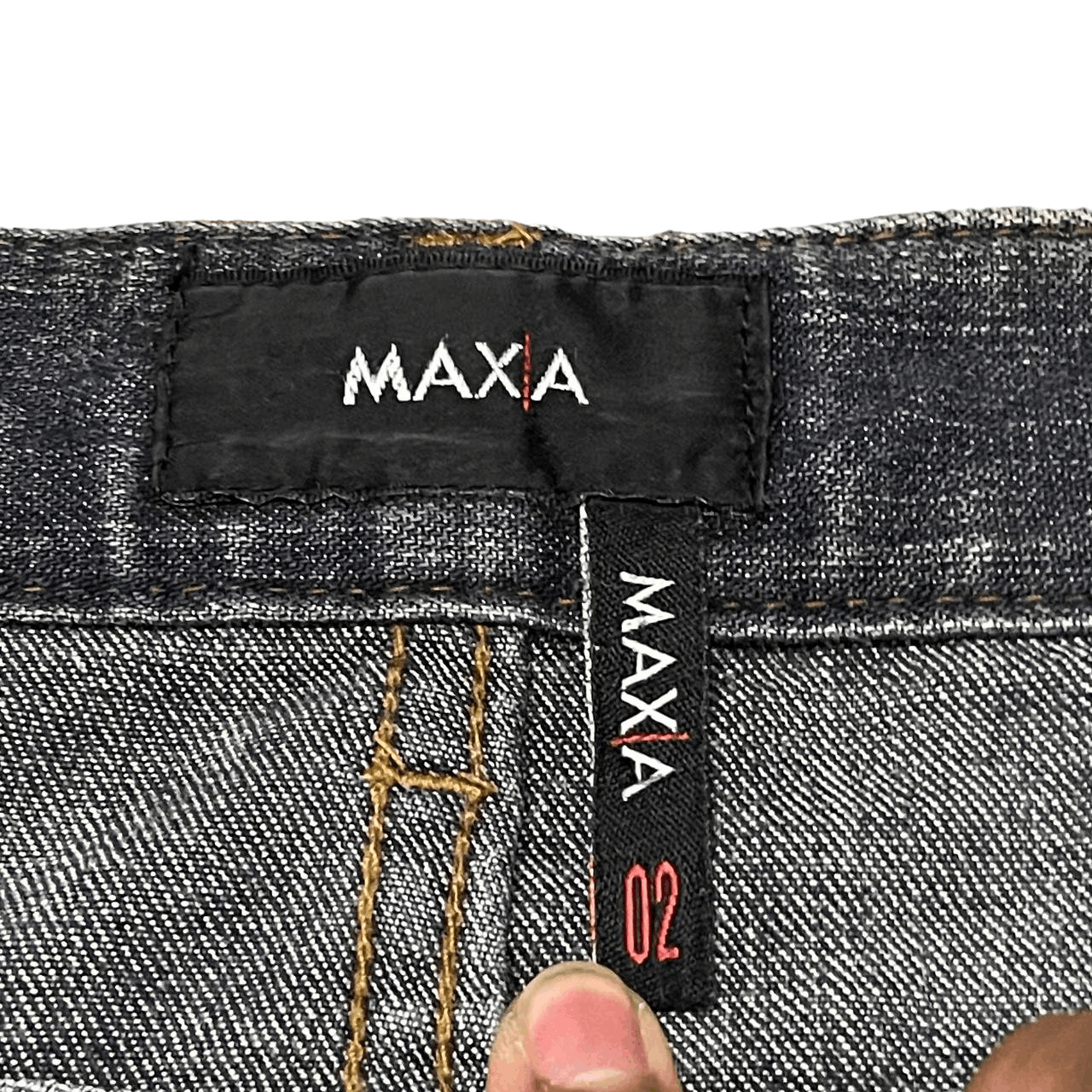 Japanese Brand Vintage Maxa Low Rise Flared Jeans Ifsixwasnine Lgb Style Size US 32 / EU 48 - 10 Thumbnail