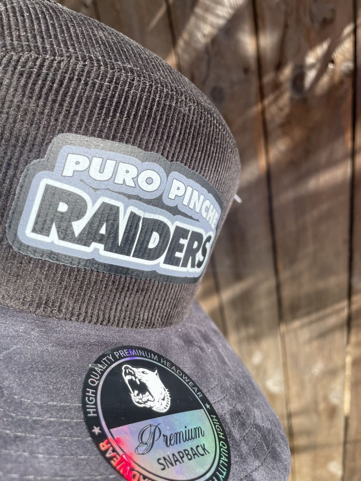 Other Puro pinche raiders corduroy SnapBack brand new Size ONE SIZE - 5 Thumbnail