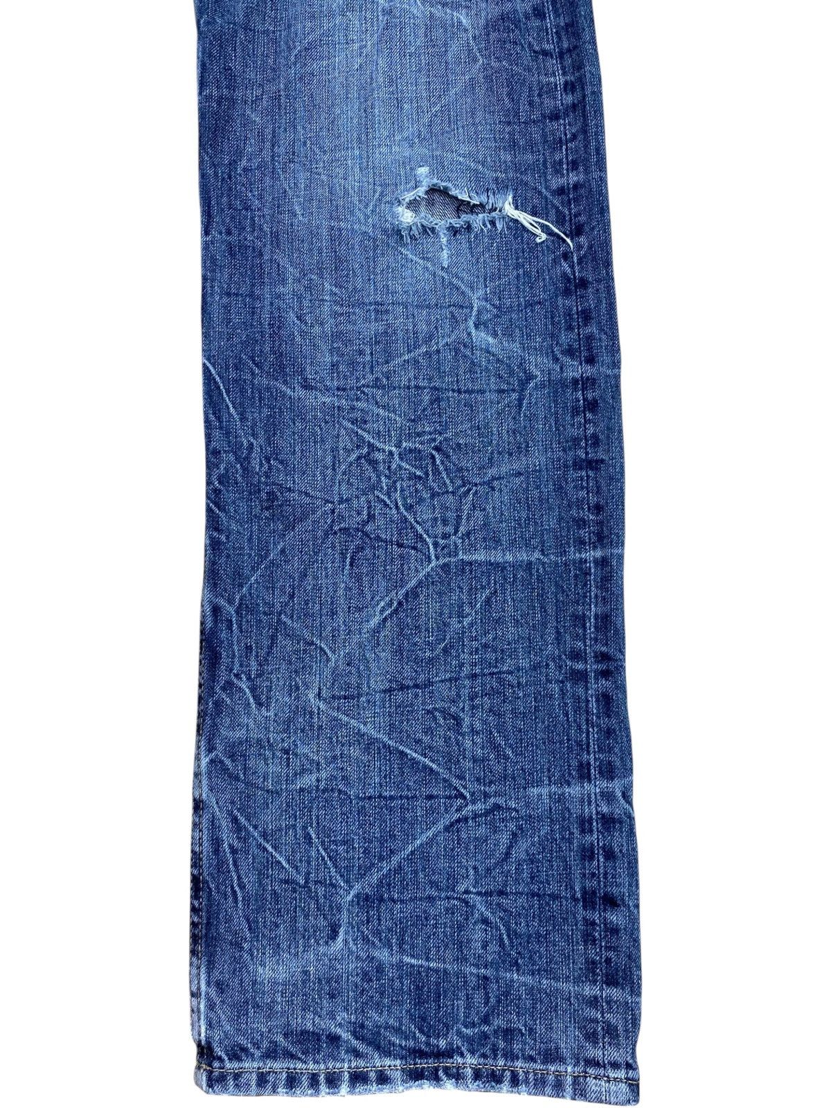Japanese Brand If Six Was Nine Thunder Wash Style Embroidered Jeans Size US 29 - 6 Thumbnail