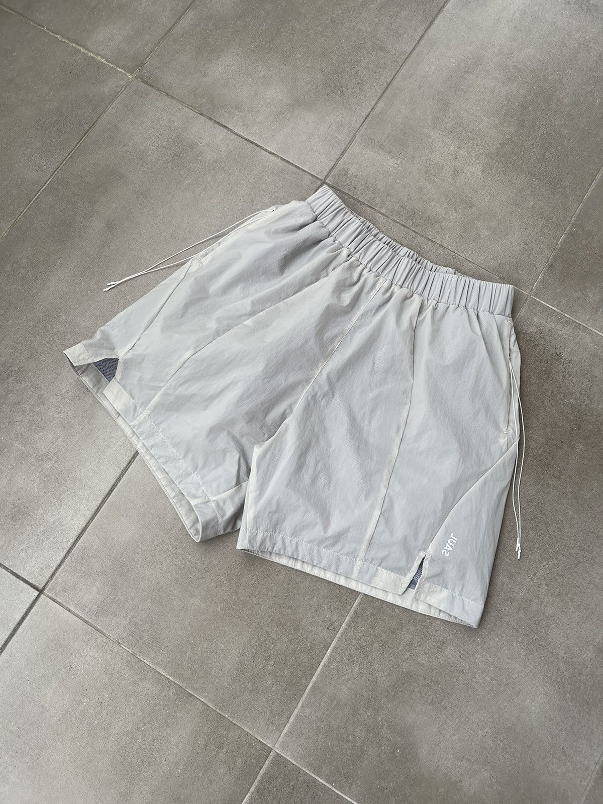 Saul Nash !DS! SS23 Saul Nash Light Grey Technical Shorts Size US 32 / EU 48 - 9 Thumbnail