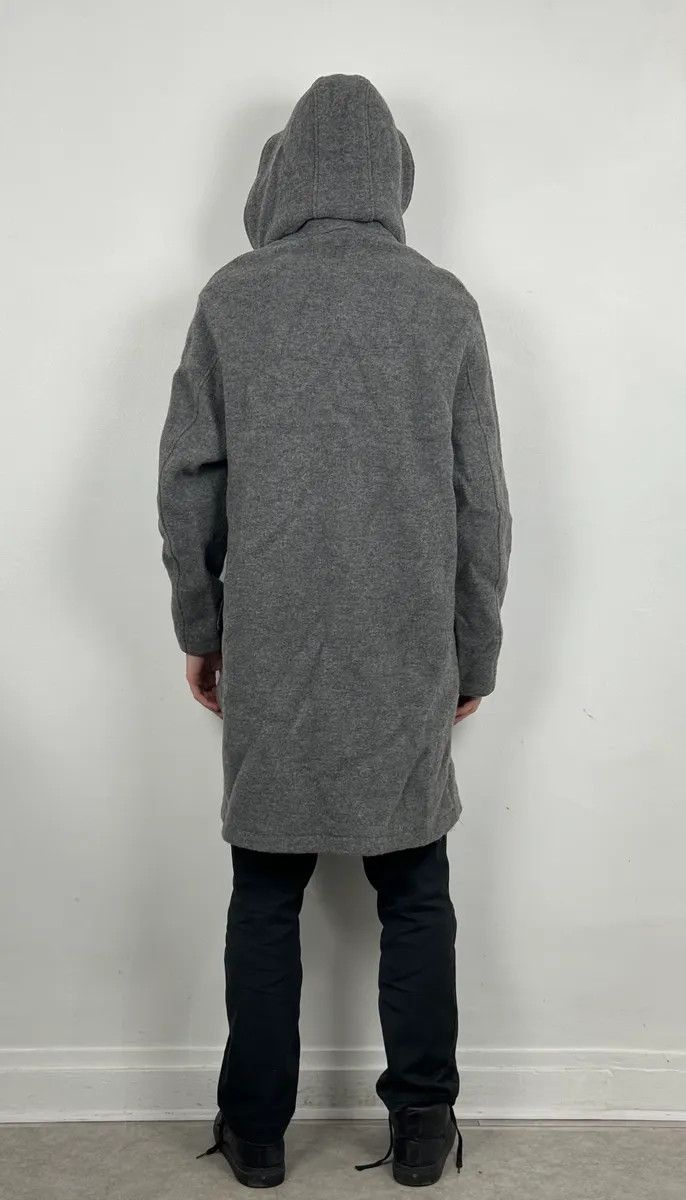 Yves Saint Laurent 2000s Yves Saint Laurent Grey Long Wool Jacket Size US M / EU 48-50 / 2 - 3 Thumbnail