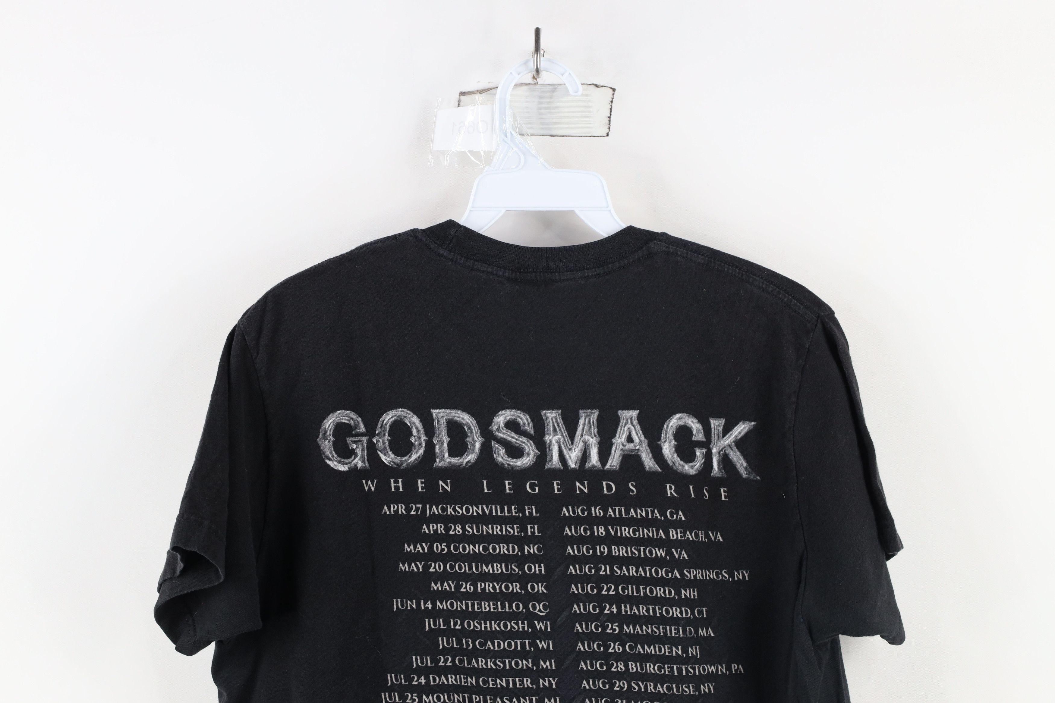 Vintage Vintage Y2K When Legends Rise Tour Godsmack Band T-Shirt Size M / US 6-8 / IT 42-44 - 12 Thumbnail