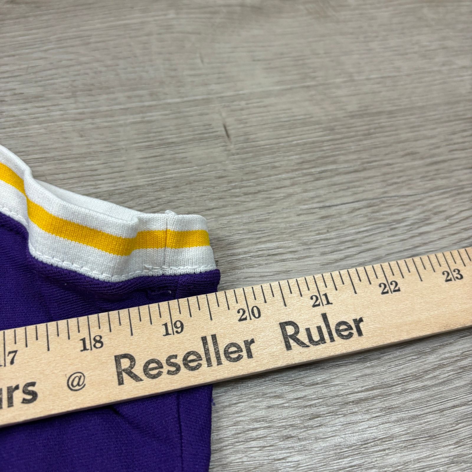 NBA × Vintage VTG Magic Johnson 32 Sand Knit LA Lakers Jersey NBA Large Size US L / EU 52-54 / 3 - 7 Thumbnail