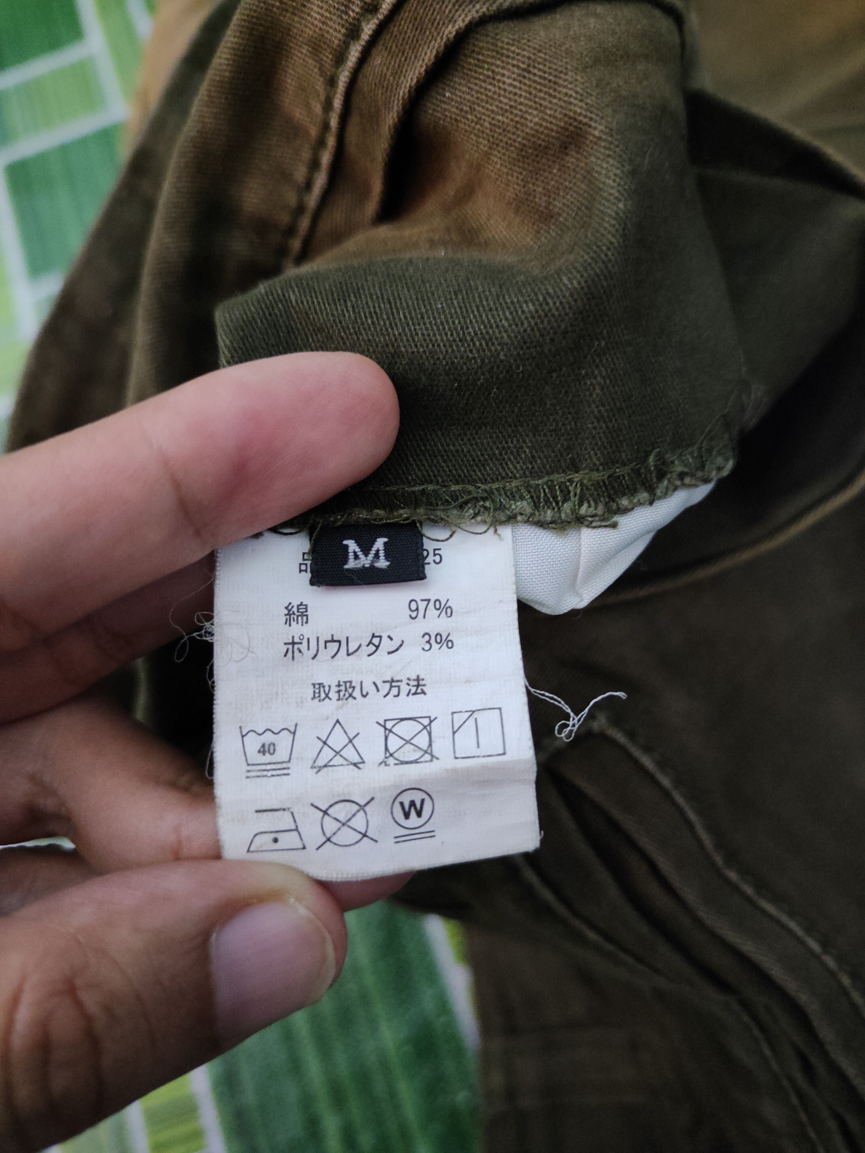 Japanese Brand DL Geride Faded Multipocket Tactical Cargo Pants #S2225 Size US 30 / EU 46 - 13 Thumbnail