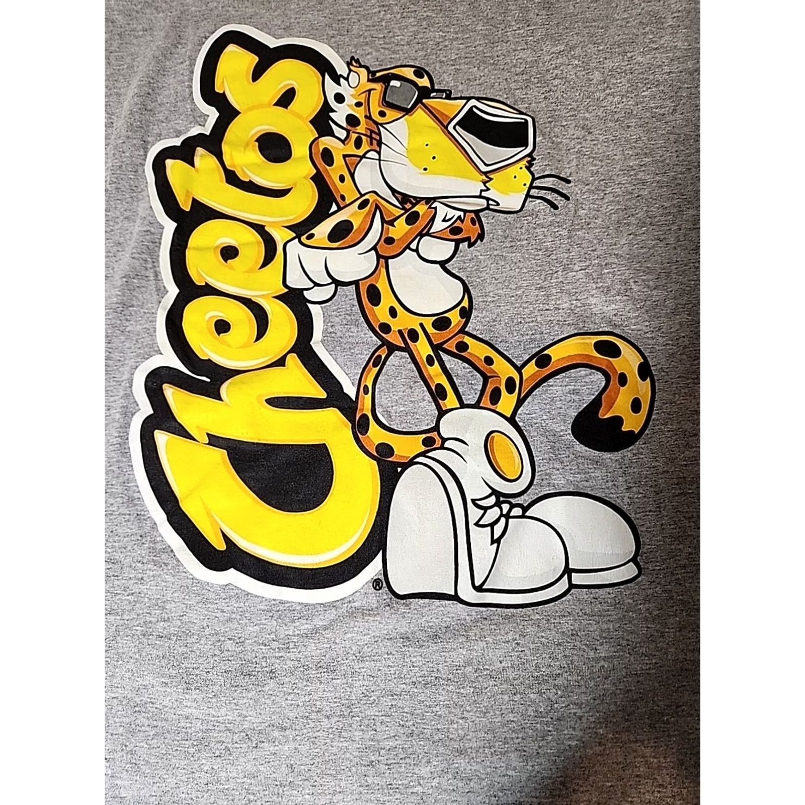 Mad Engine Mad Engine Cheetos Cheetah T-shirt Men's Large Gray Graphic Print Tee Size US L / EU 52-54 / 3 - 2 Thumbnail