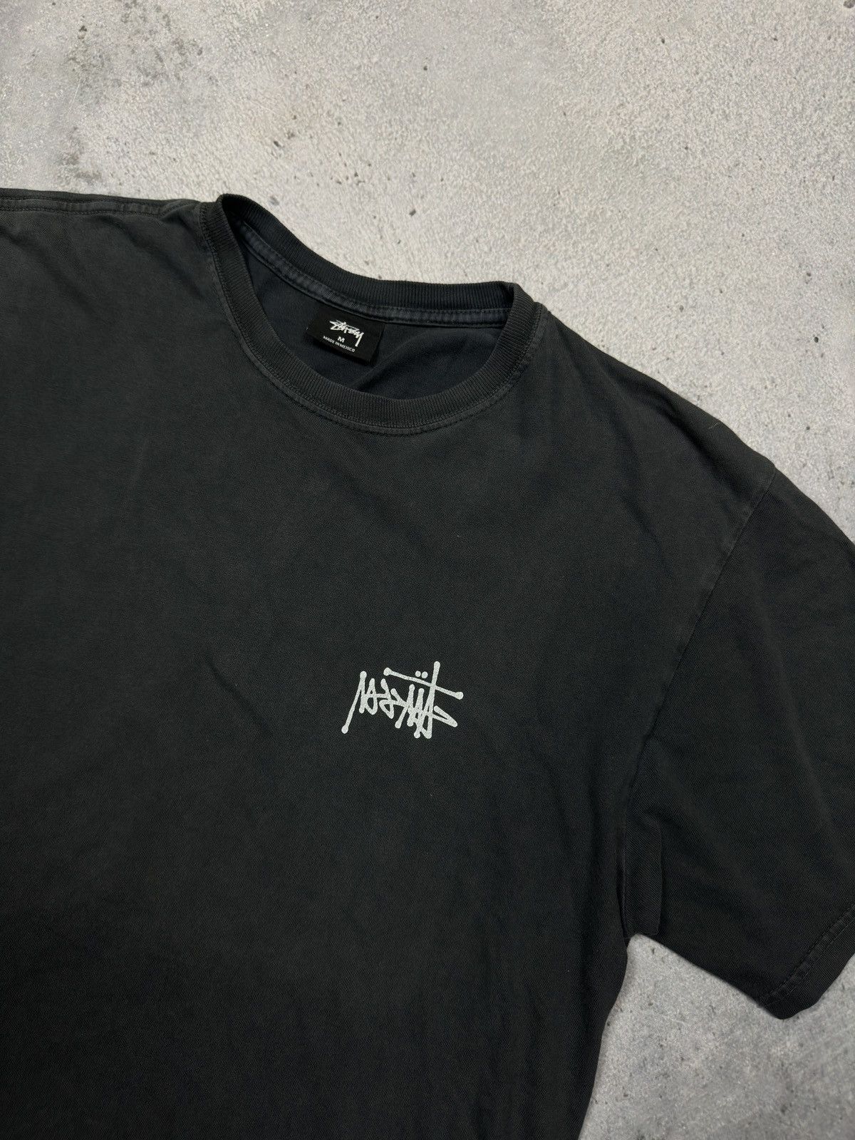 Stussy Stussy reversal logo vintage big t shirt 90s 00s Size US M / EU 48-50 / 2 - 4 Thumbnail