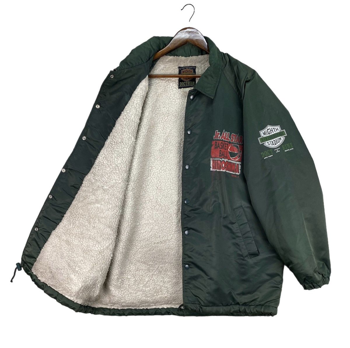 MLB Vintage Jr.Allstar Basketball Bomber Jacket Size US XL / EU 56 / 4 - 4 Thumbnail