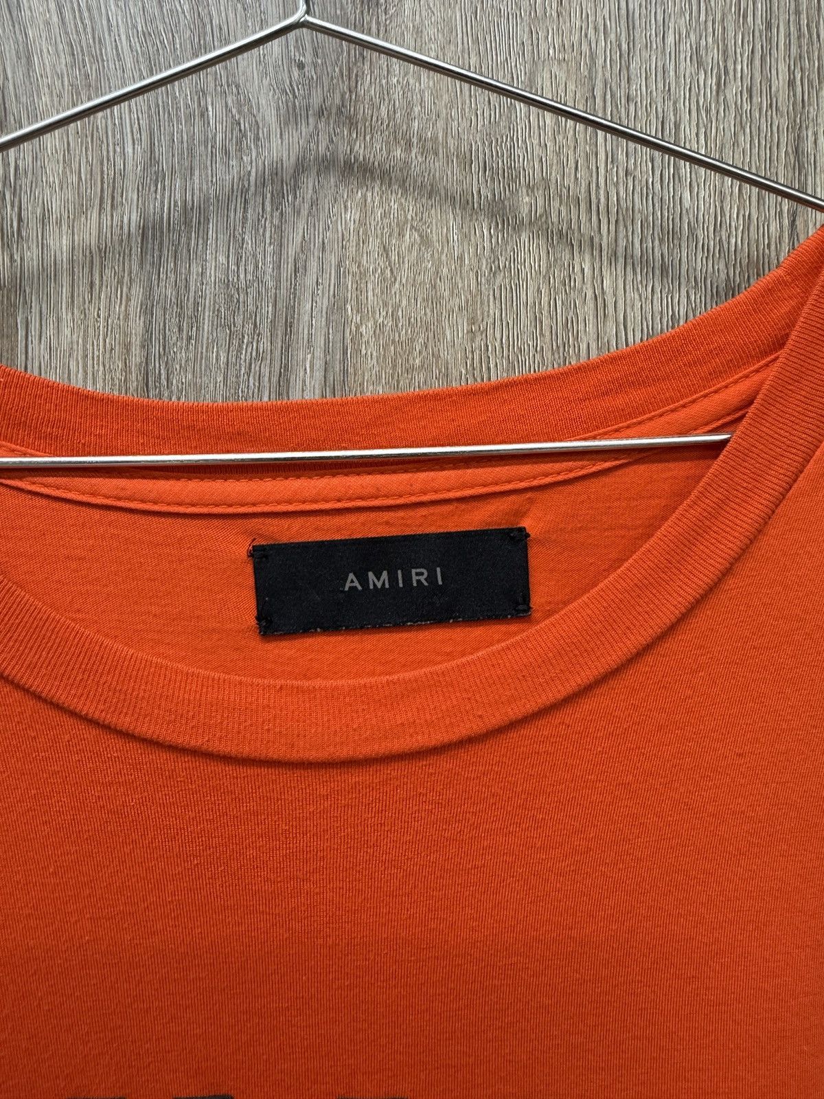 Amiri Amiri Orange Short Sleeve Size US XXL / EU 58 / 5 - 5 Thumbnail