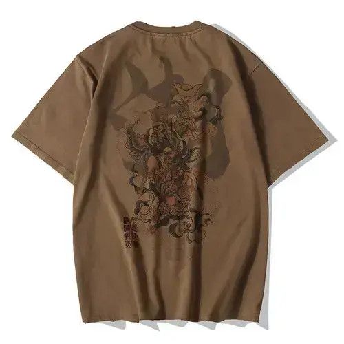 Hypebeast Chinese Vintage Monkey King Embroidery T Shirt Size US XXL / EU 58 / 5 - 1 Thumbnail