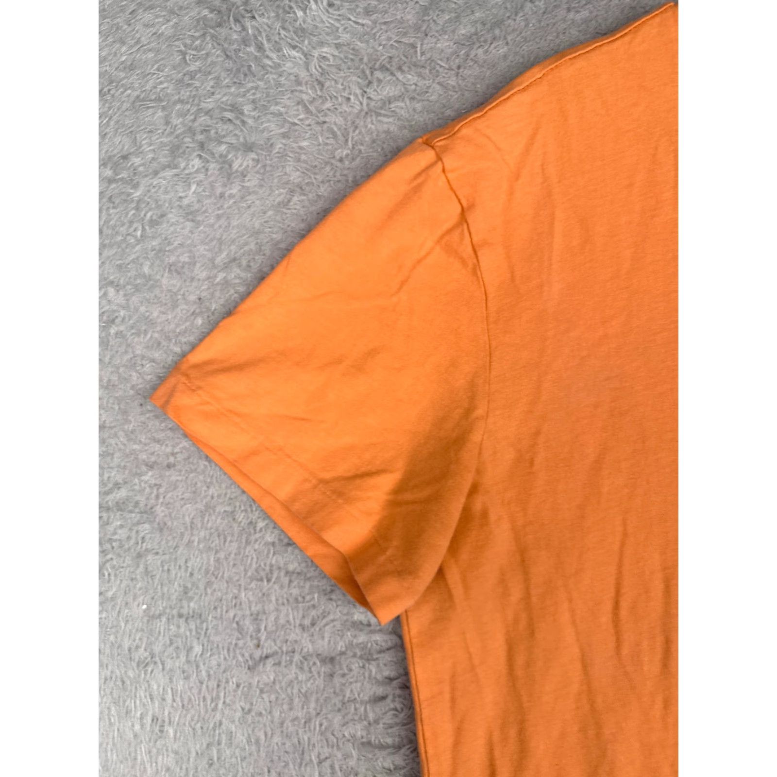 Ralph Lauren Polo Ralph Lauren Shirt Adult Large Orange Short Sleeve Crew 100% Cotton READ Size US L / EU 52-54 / 3 - 3 Thumbnail