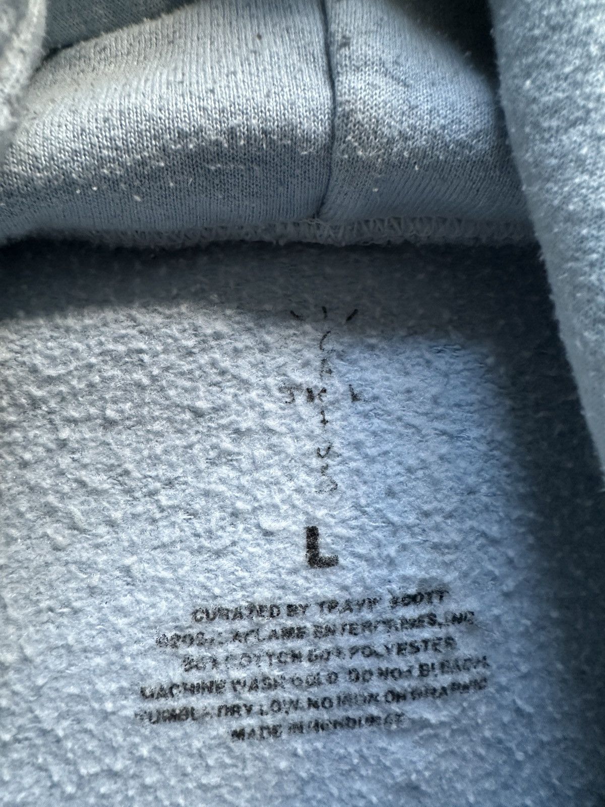 Travis Scott Playstation Motherboard Hoodie Baby Blue Size US L / EU 52-54 / 3 - 4 Thumbnail