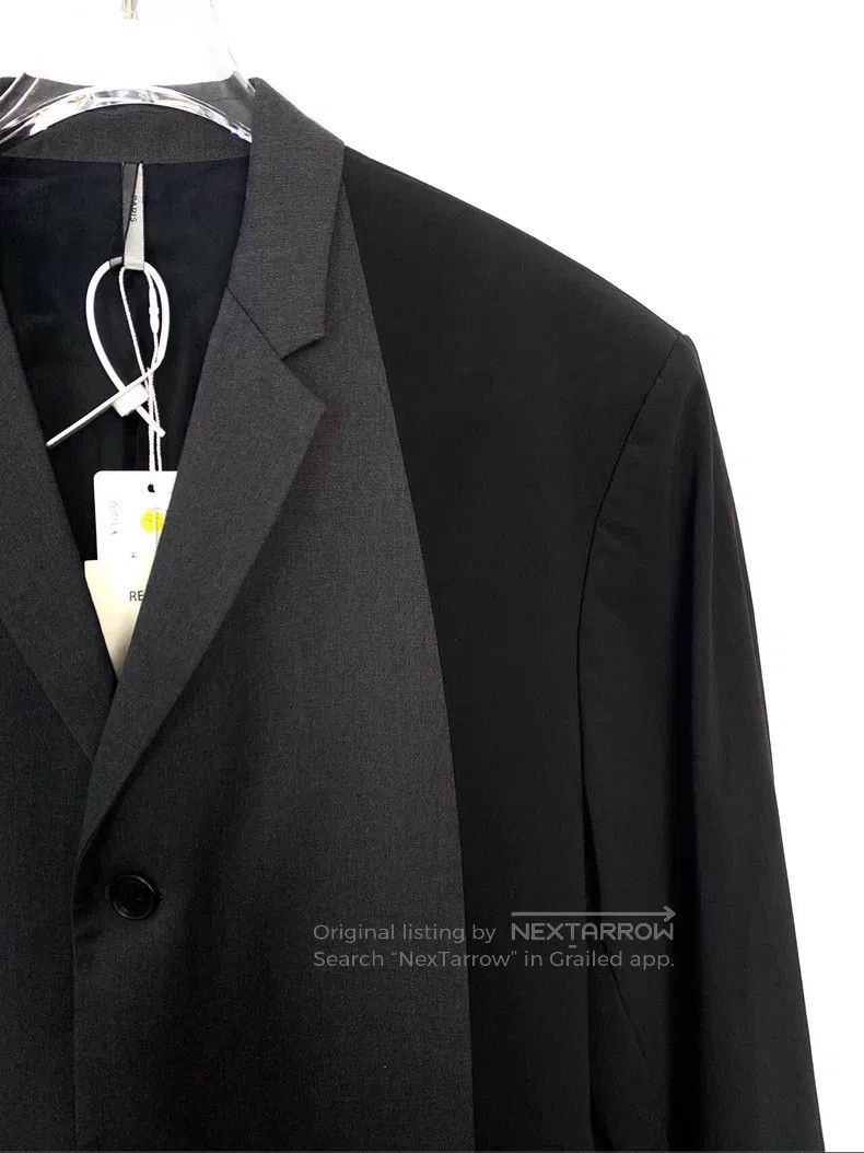 Dior Dior Black and gray colour-blocked wool lapel suit jacket Size US L / EU 52-54 / 3 - 3 Thumbnail