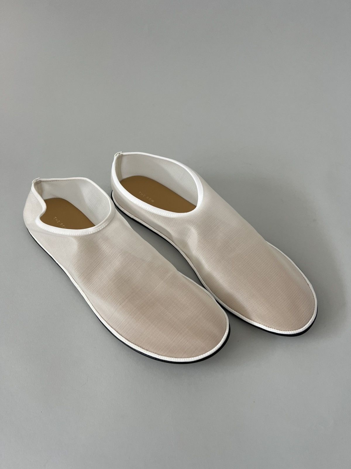 The Row Sock Mesh Flats Slippers in white Size US 10 / IT 40 - 2 Thumbnail