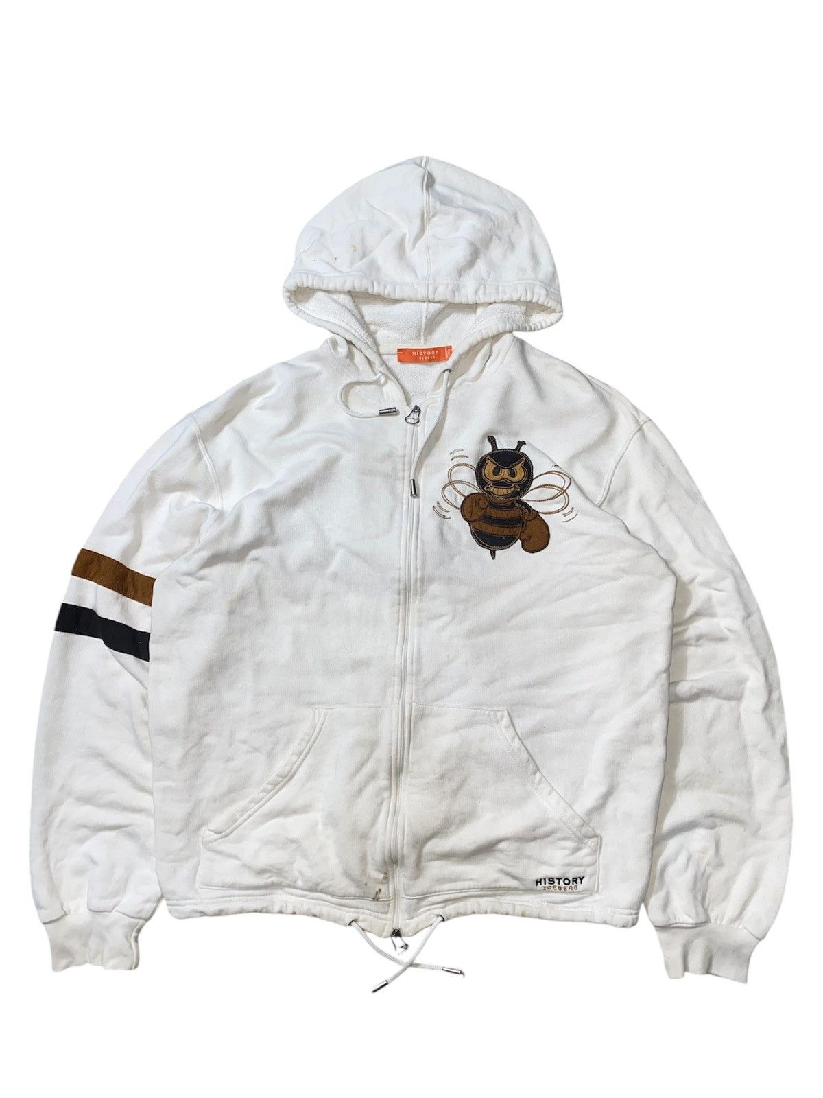 Iceberg × Vintage ice berg History Bee Zip Hoodie Size US L / EU 52-54 / 3 - 1 Thumbnail