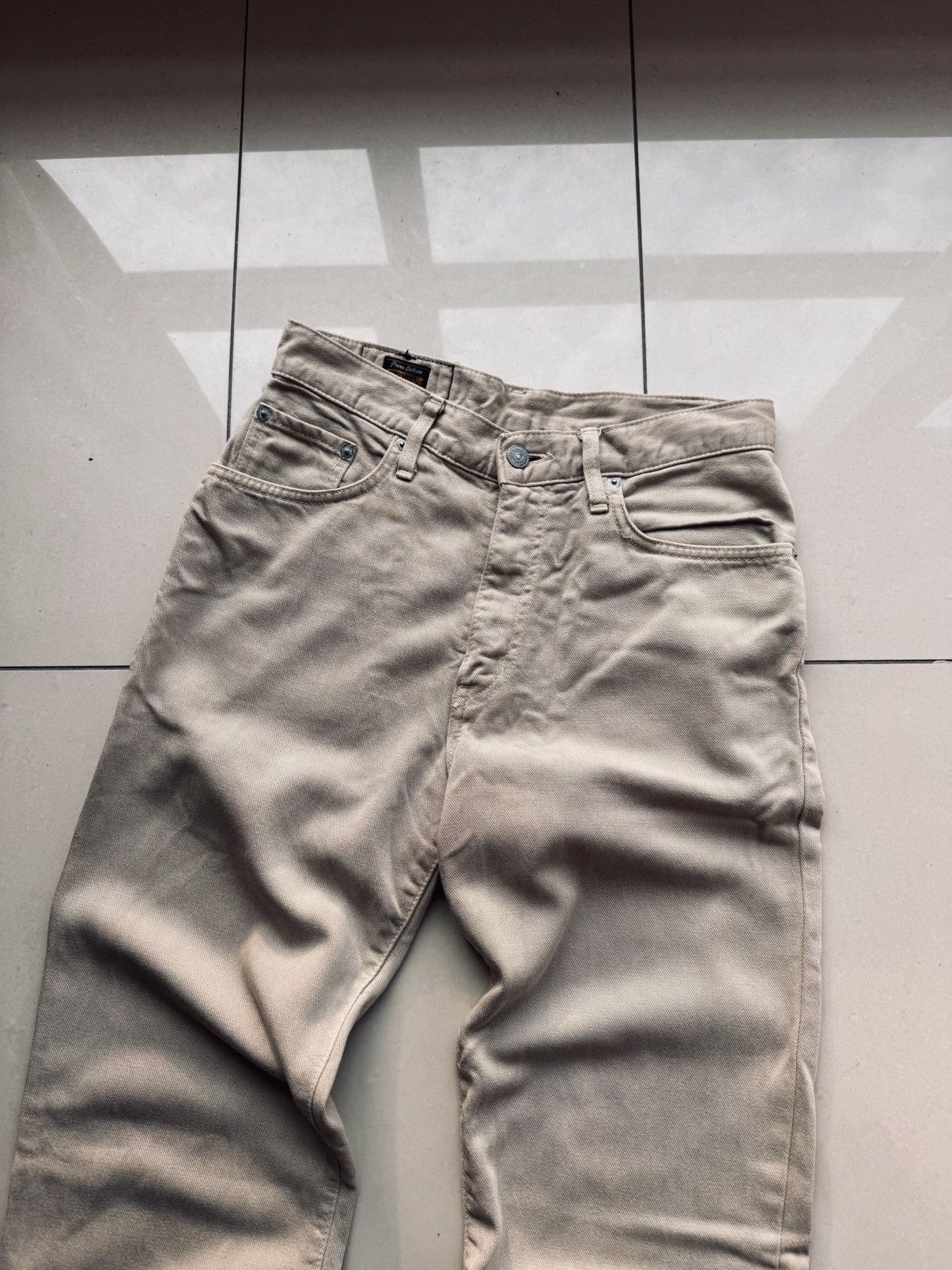 Edwin Vintage Beige Edwin Japanese Denim Pants Size US 30 / EU 46 - 5 Thumbnail